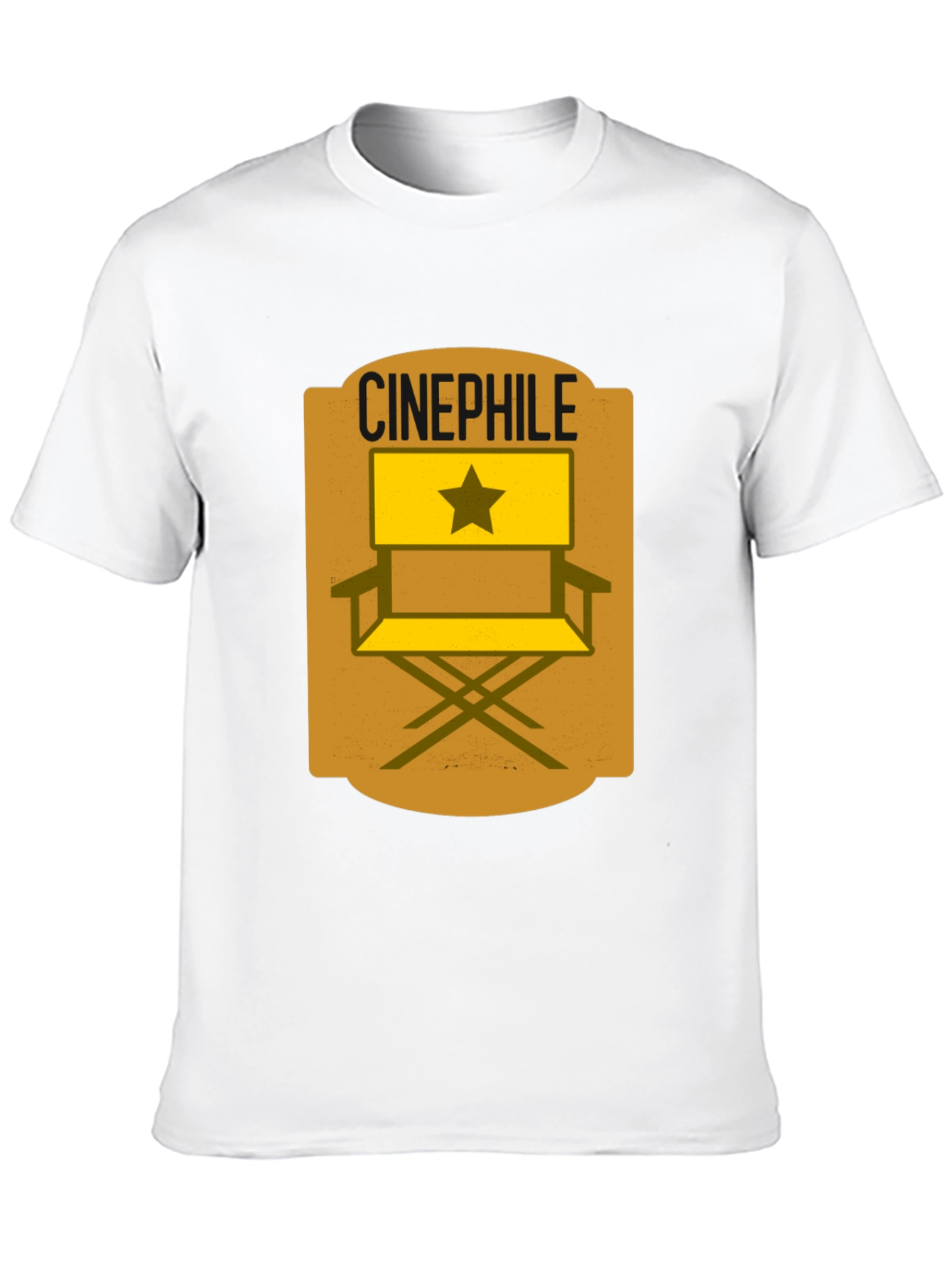 Cinephile Directors Chair Graphic T-Shirt