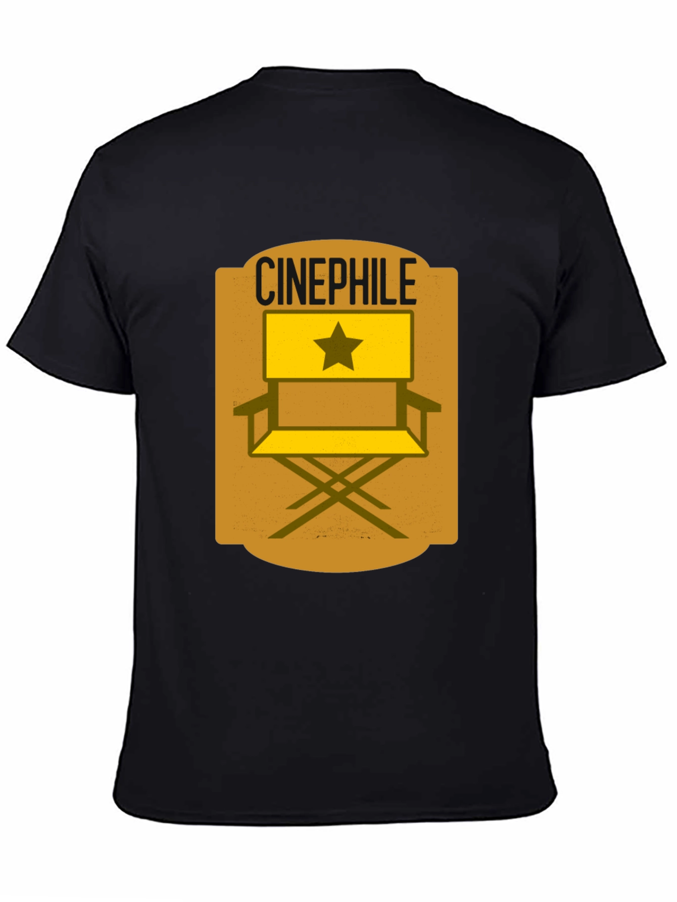 Cinephile Directors Chair Graphic T-Shirt