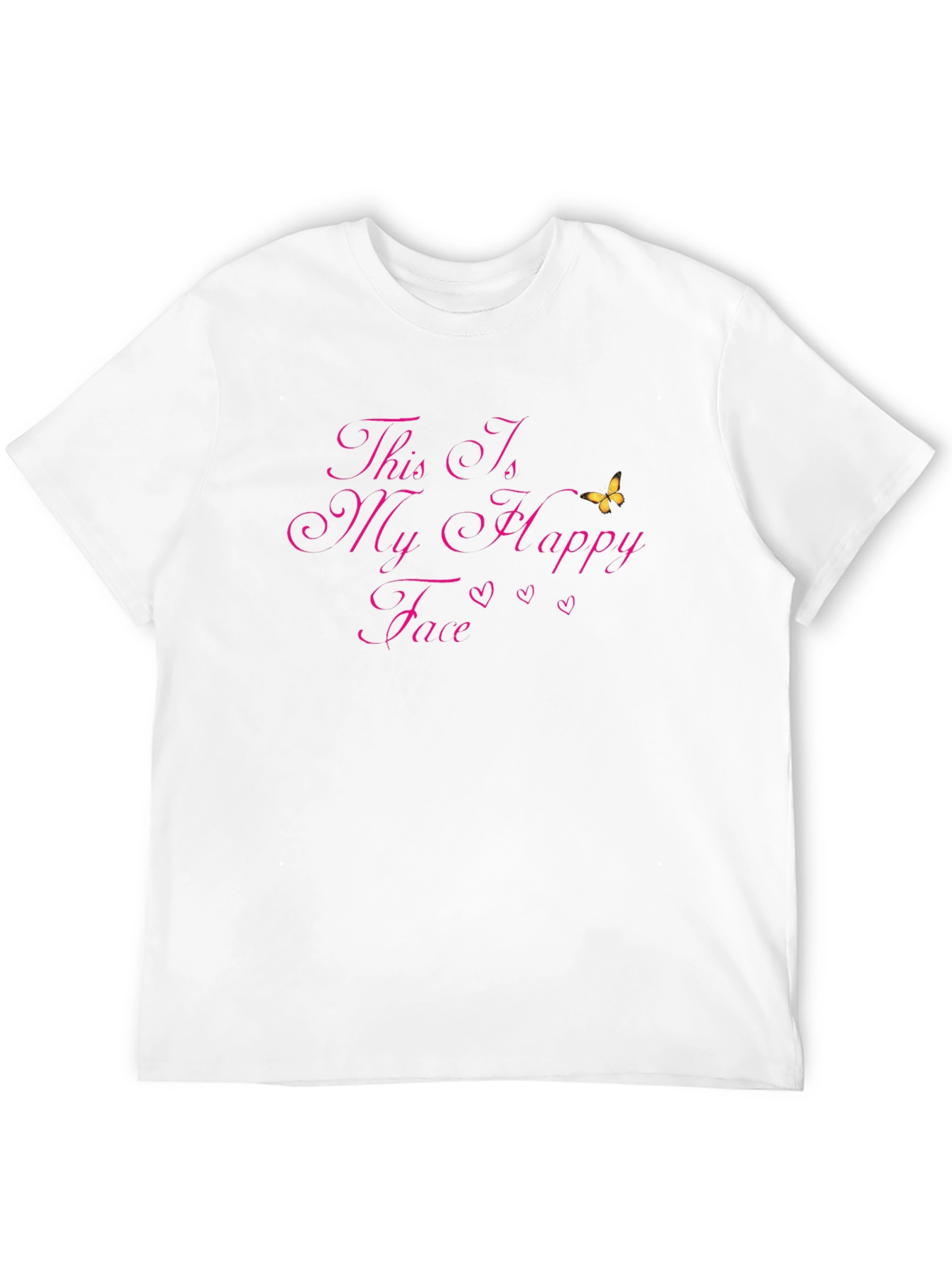 This Is My Happy Face Graphic T-Shirt