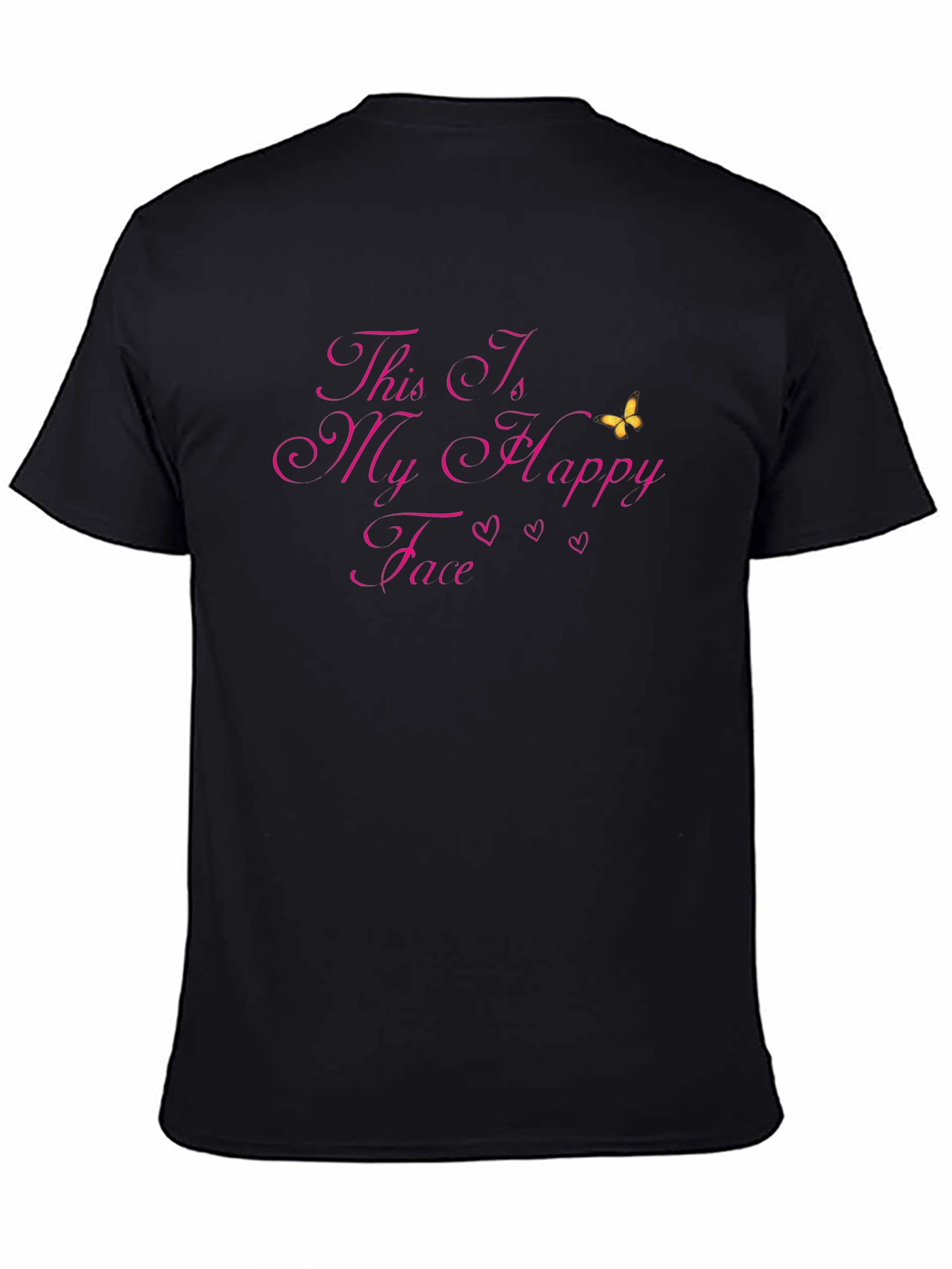This Is My Happy Face Graphic T-Shirt