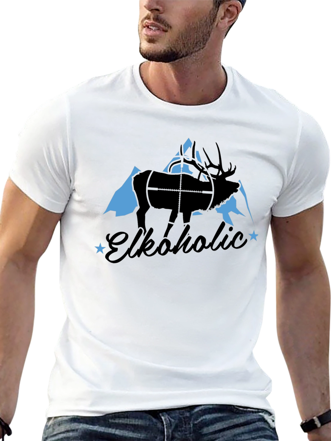 Elkoholic Graphic T-Shirt - Hunting Tee