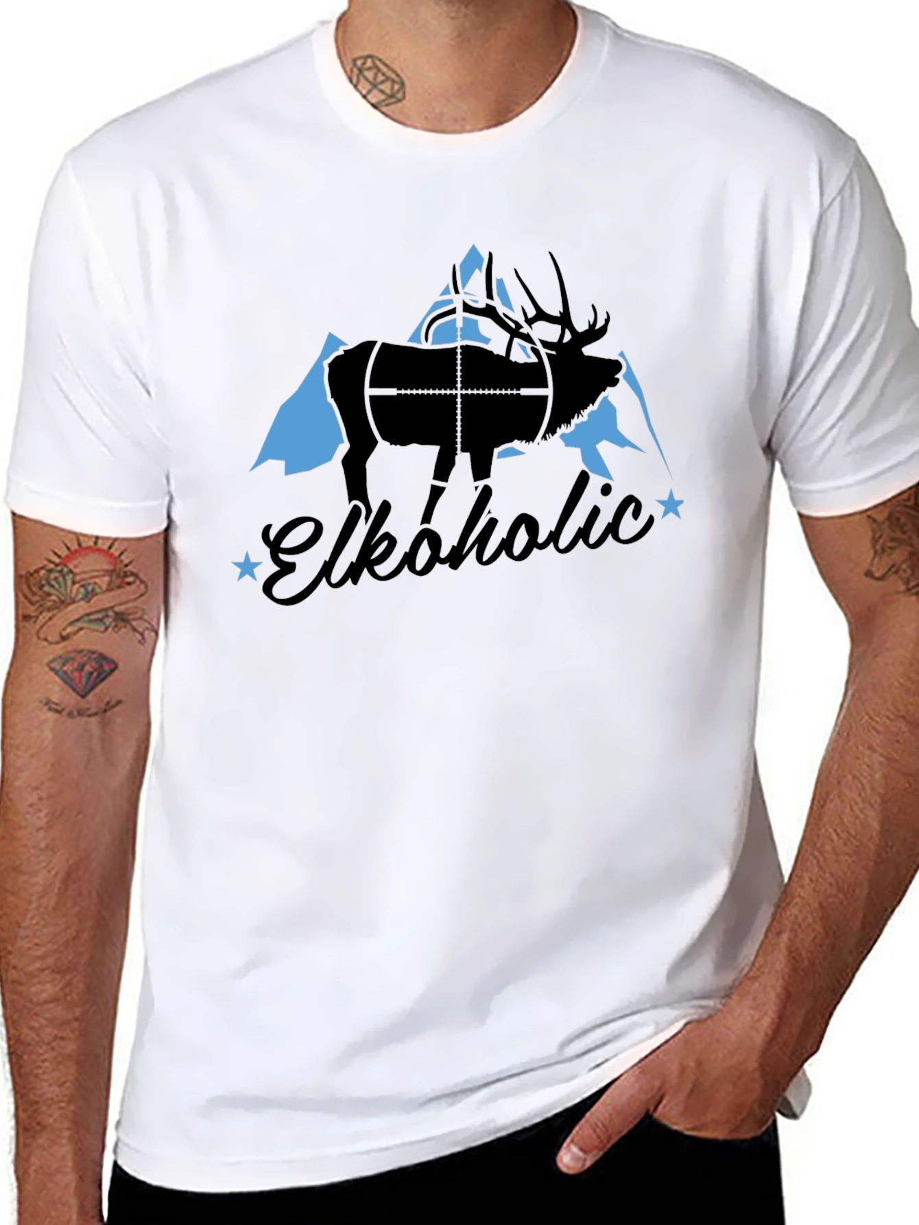 Elkoholic Graphic T-Shirt - Hunting Tee