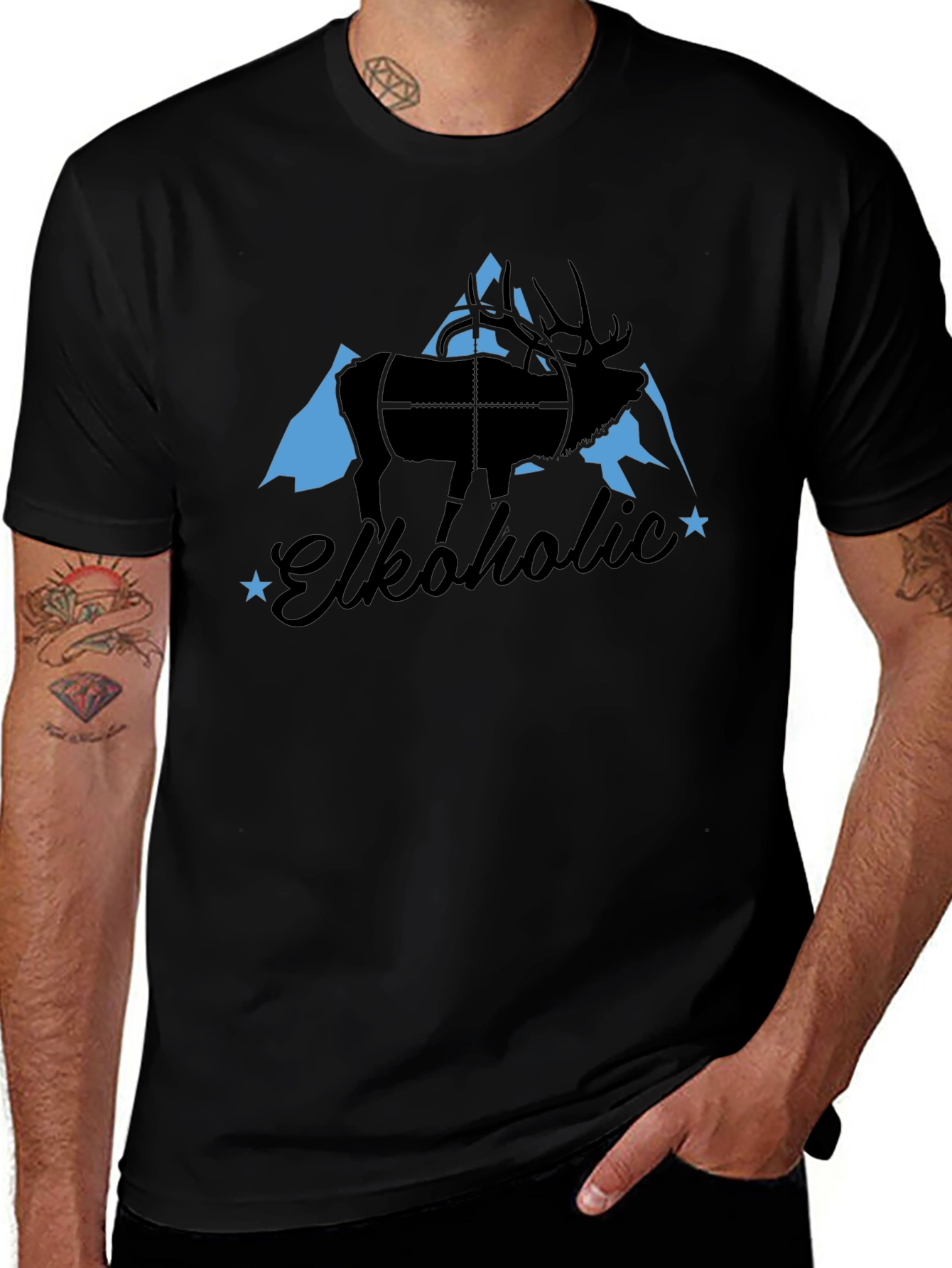 Elkoholic Graphic T-Shirt - Hunting Tee