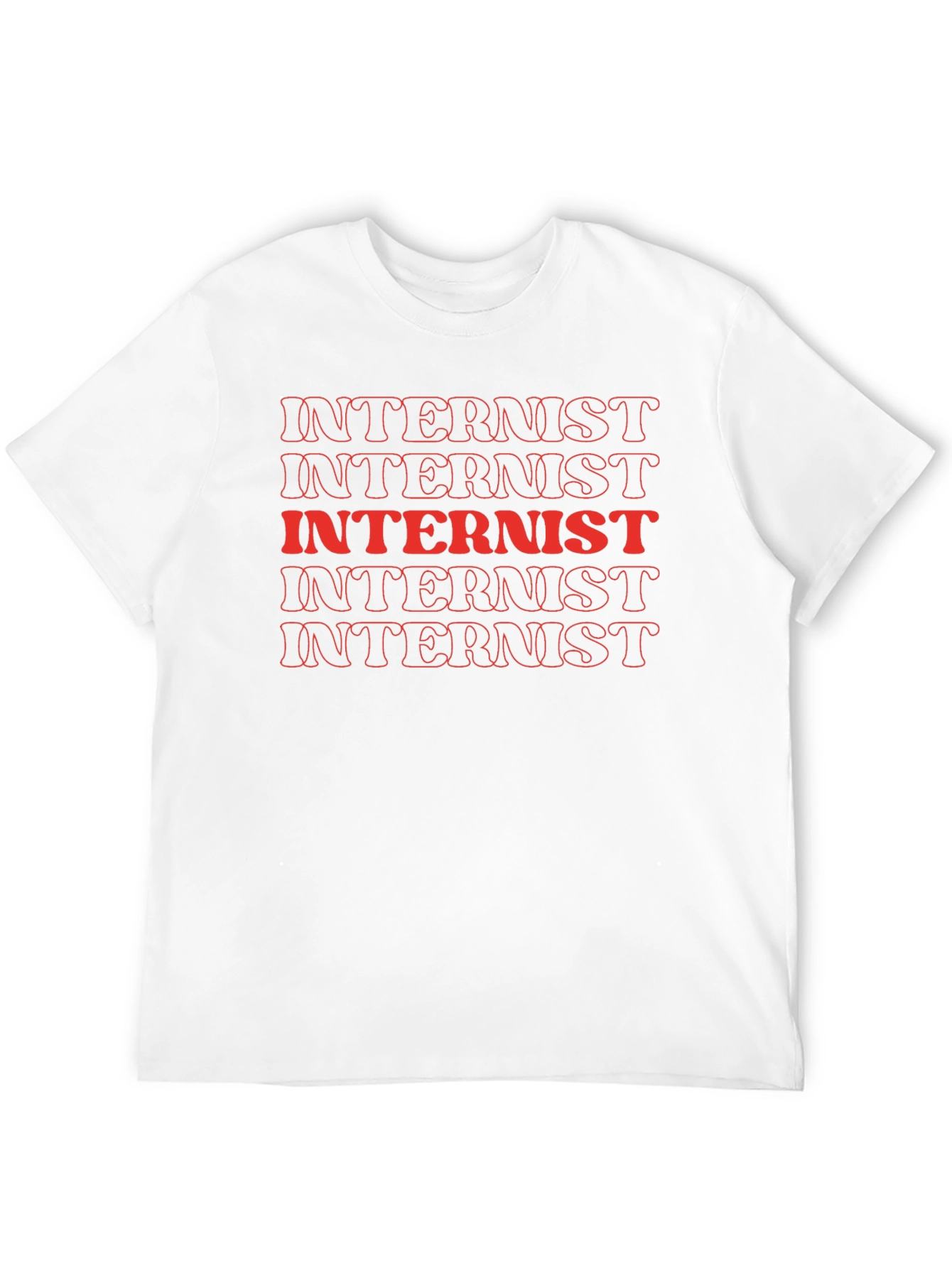 Internist Graphic Tee - Black