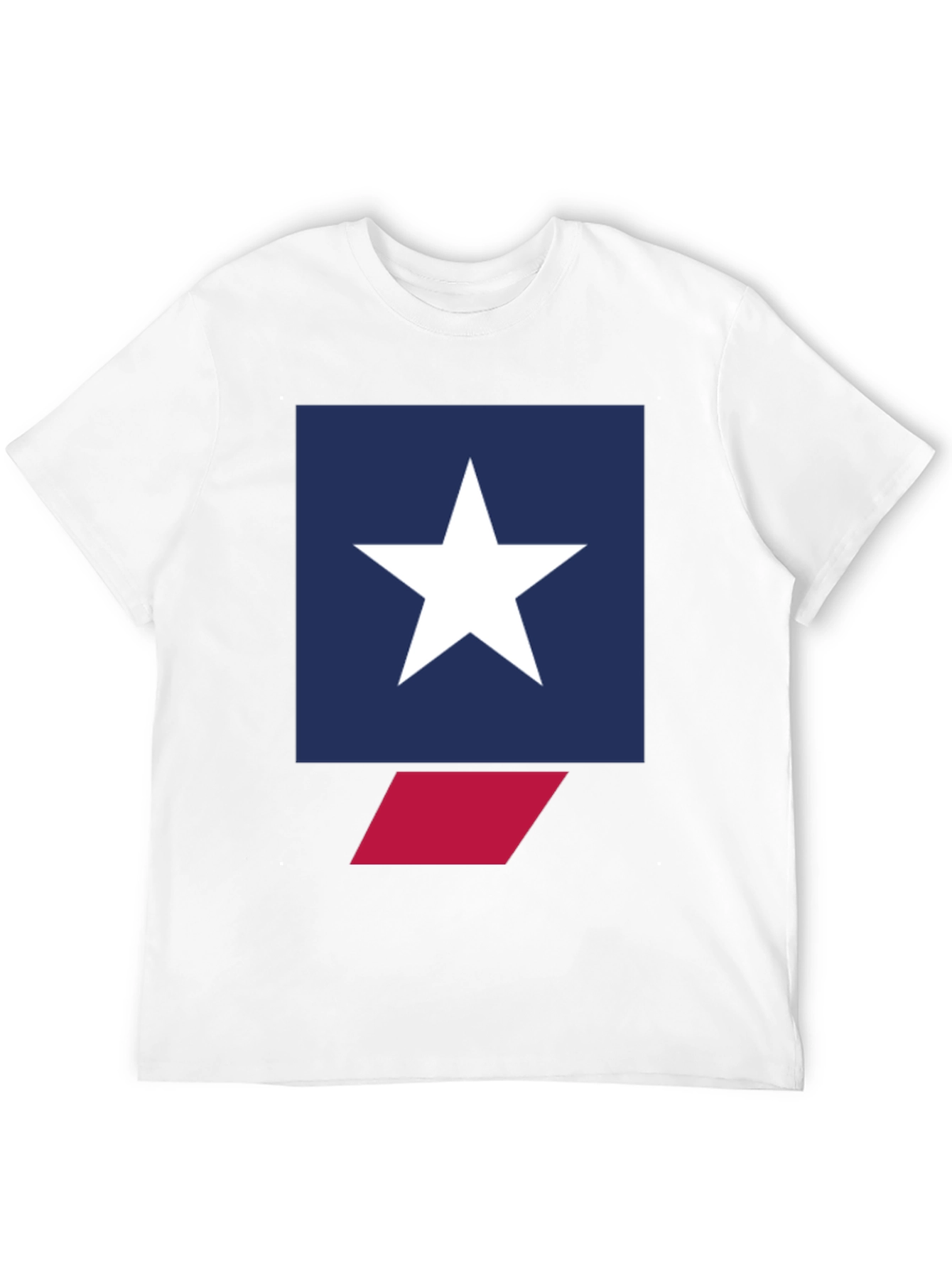 Star Graphic Tee - Mens Black Crew Neck T-Shirt