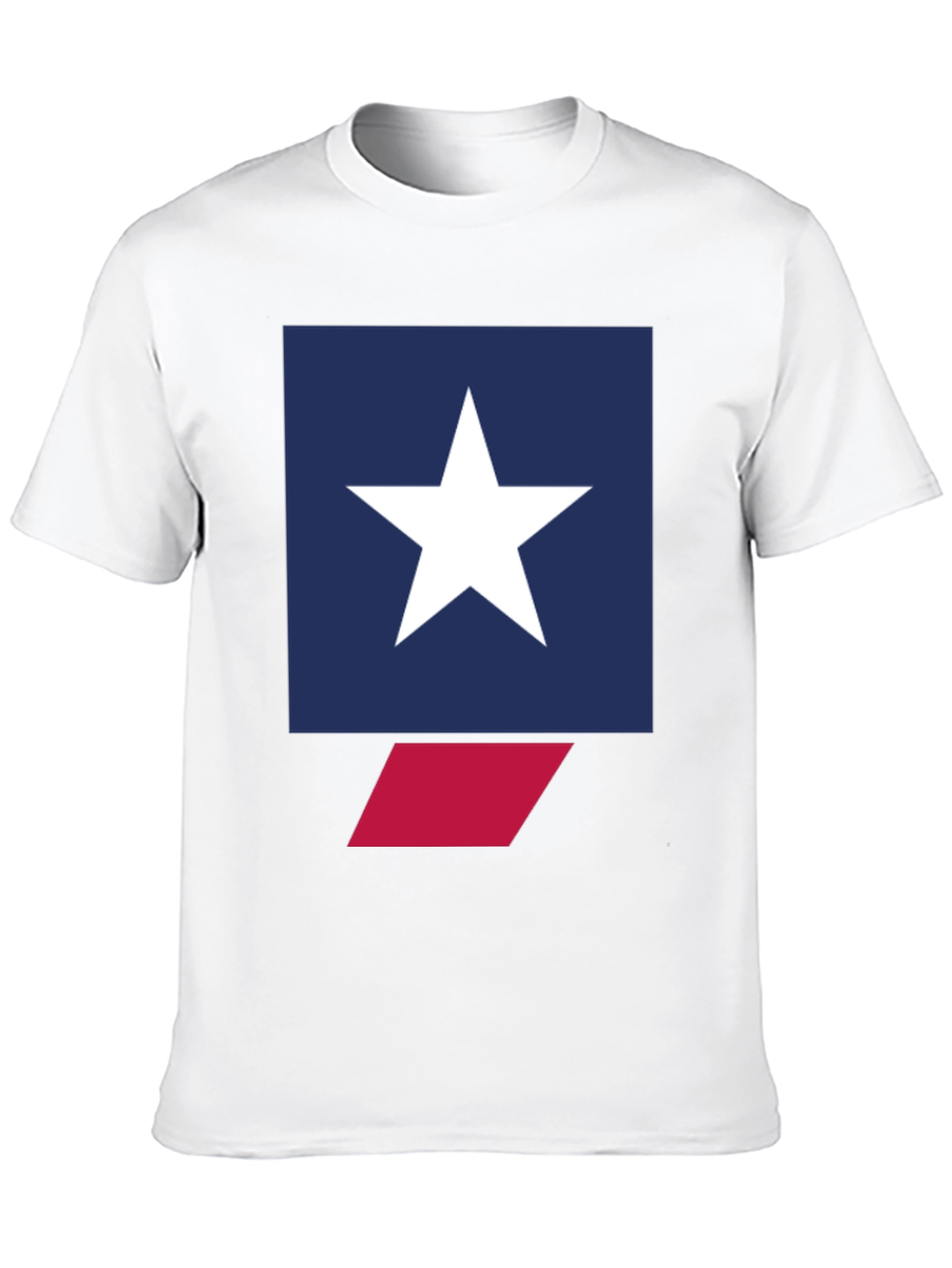 Star Graphic Tee - Mens Black Crew Neck T-Shirt