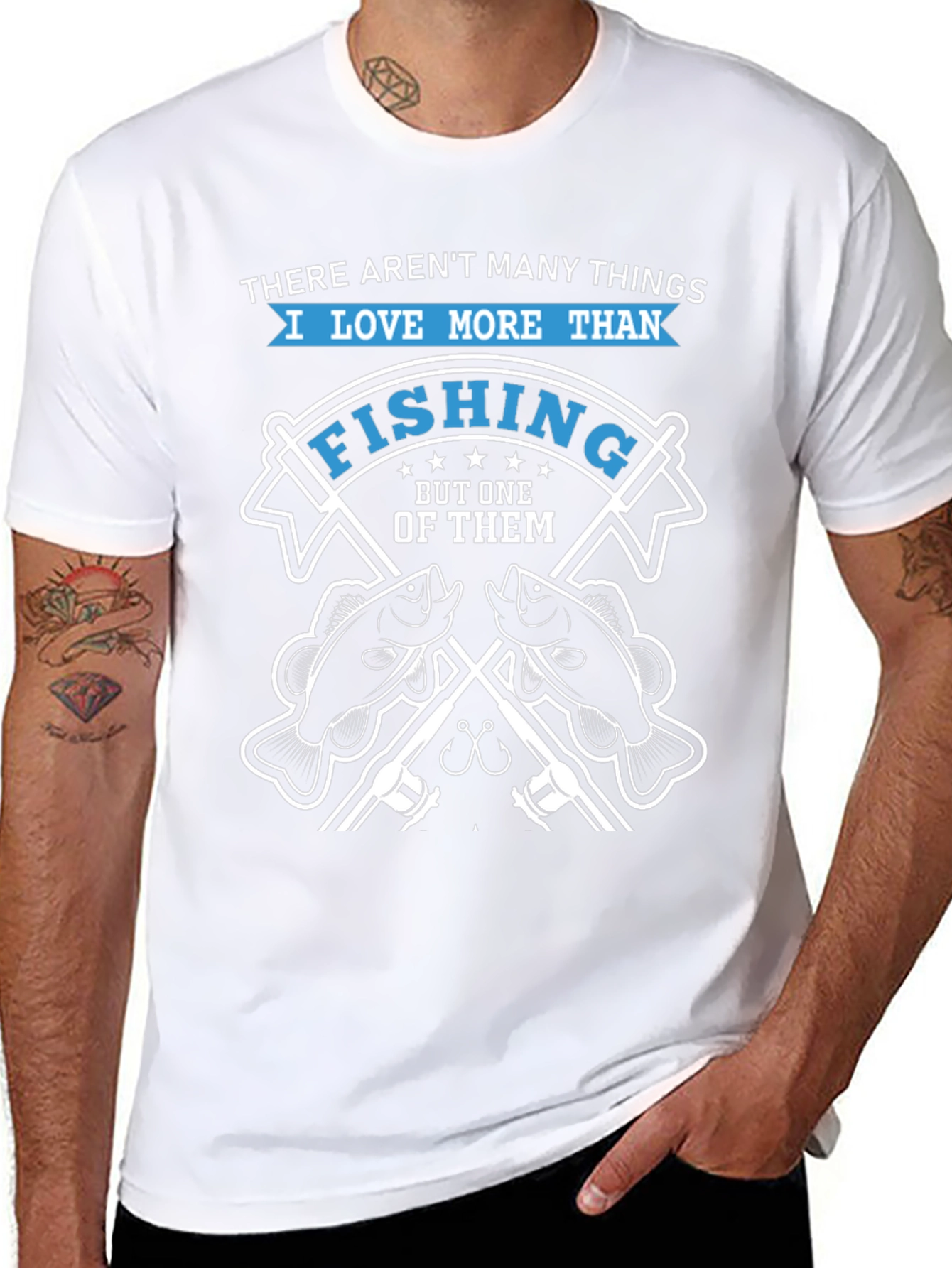 Fishing Lover T-Shirt - Graphic Tee