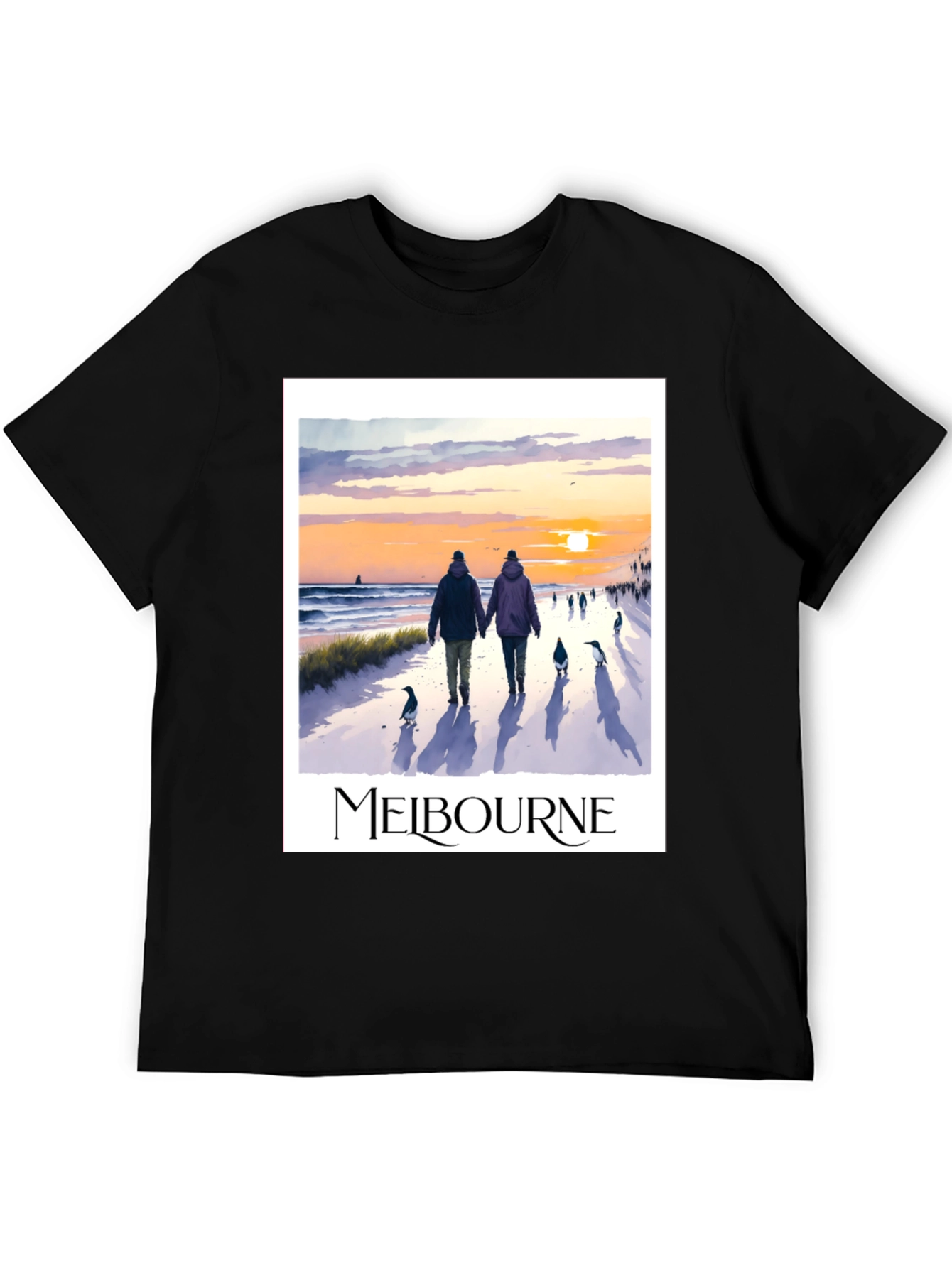 Melbourne Beach Walk Graphic Tee