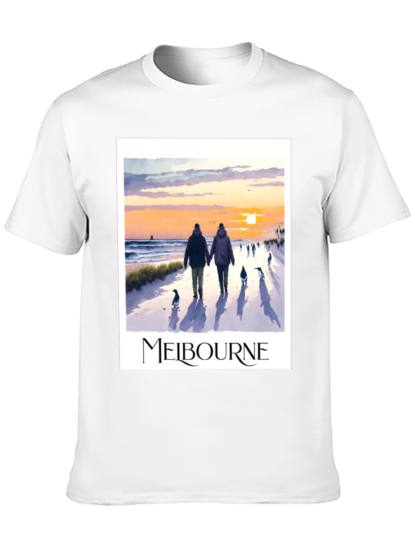 Melbourne Beach Walk Graphic Tee