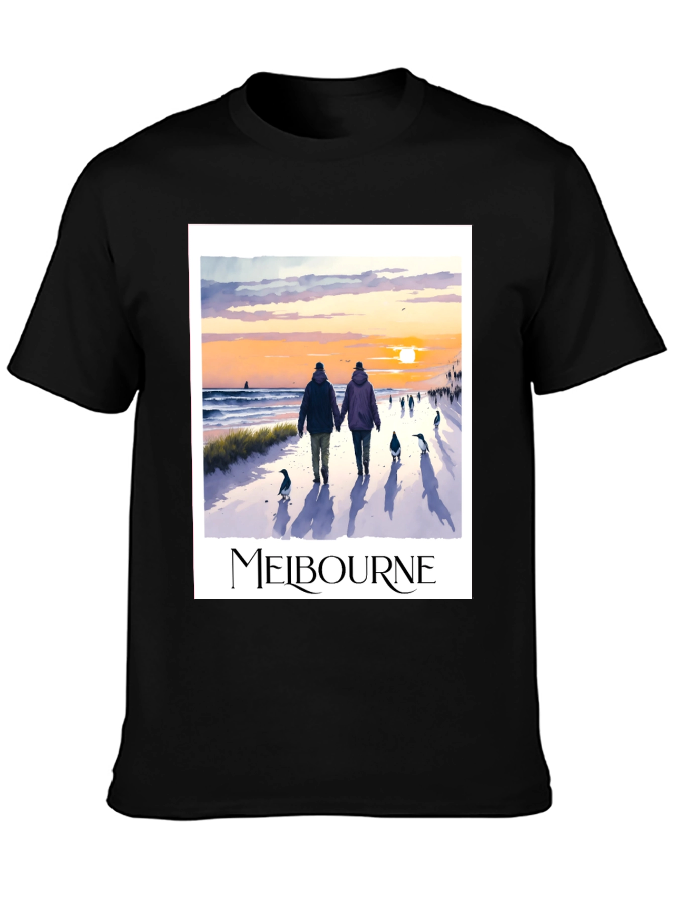 Melbourne Beach Walk Graphic Tee
