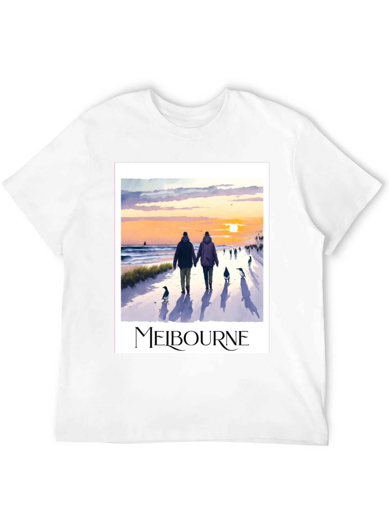 Melbourne Beach Walk Graphic Tee