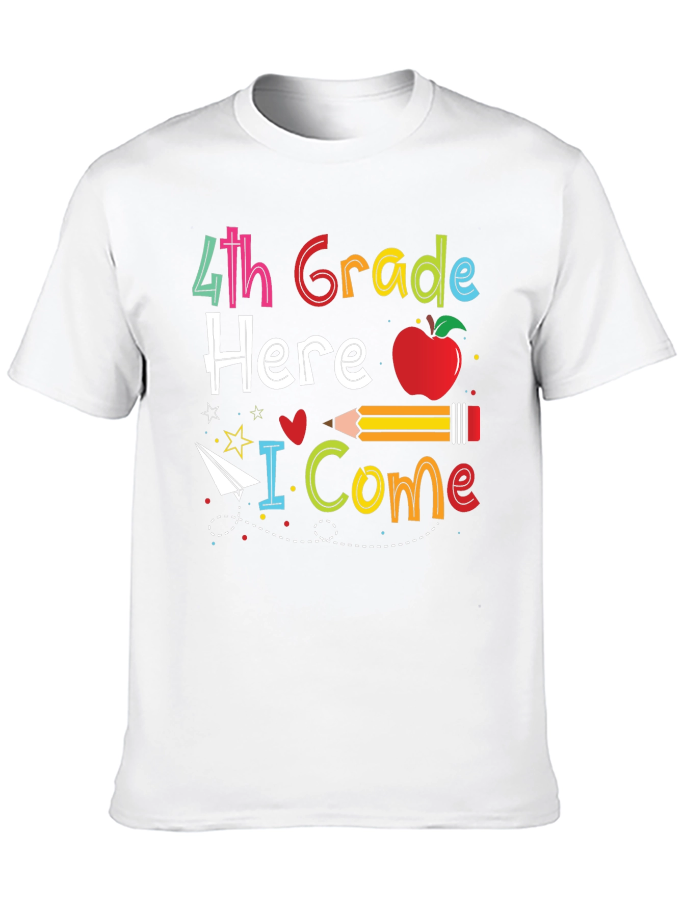 4th Grade Here I Come T-Shirt