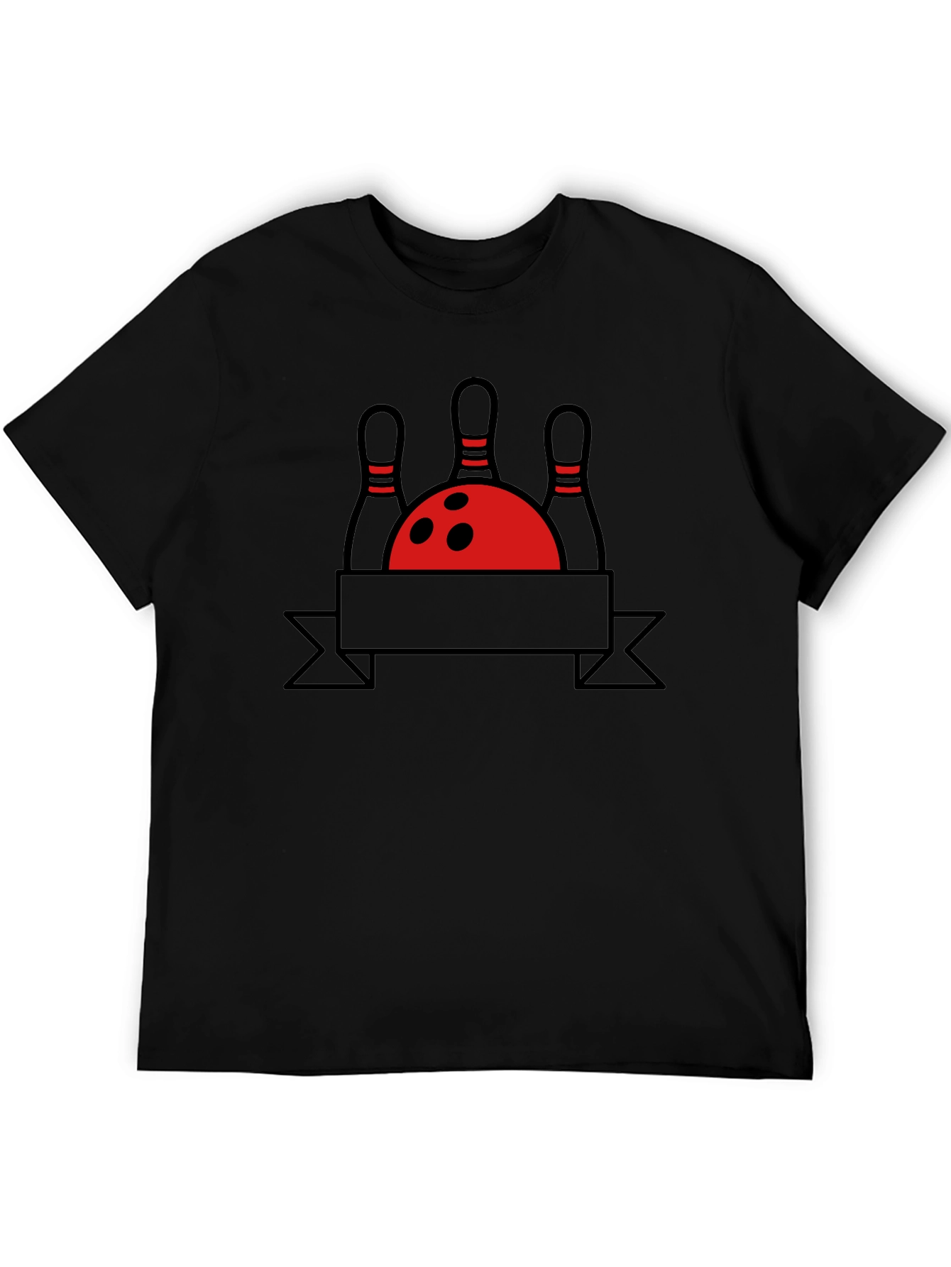 Bowling Strike Graphic Tee - Stylish and Comfortable