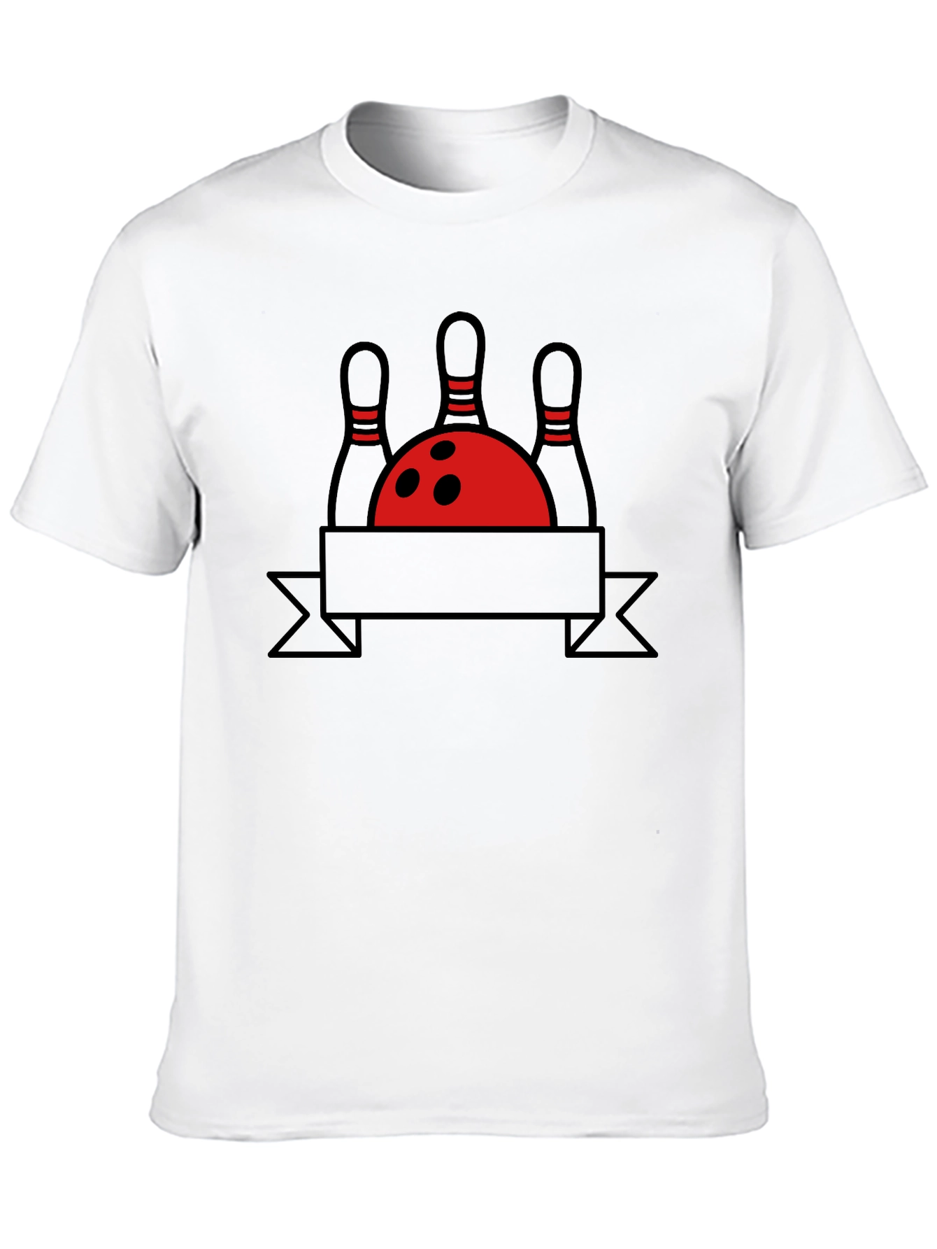 Bowling Strike Graphic Tee - Stylish and Comfortable