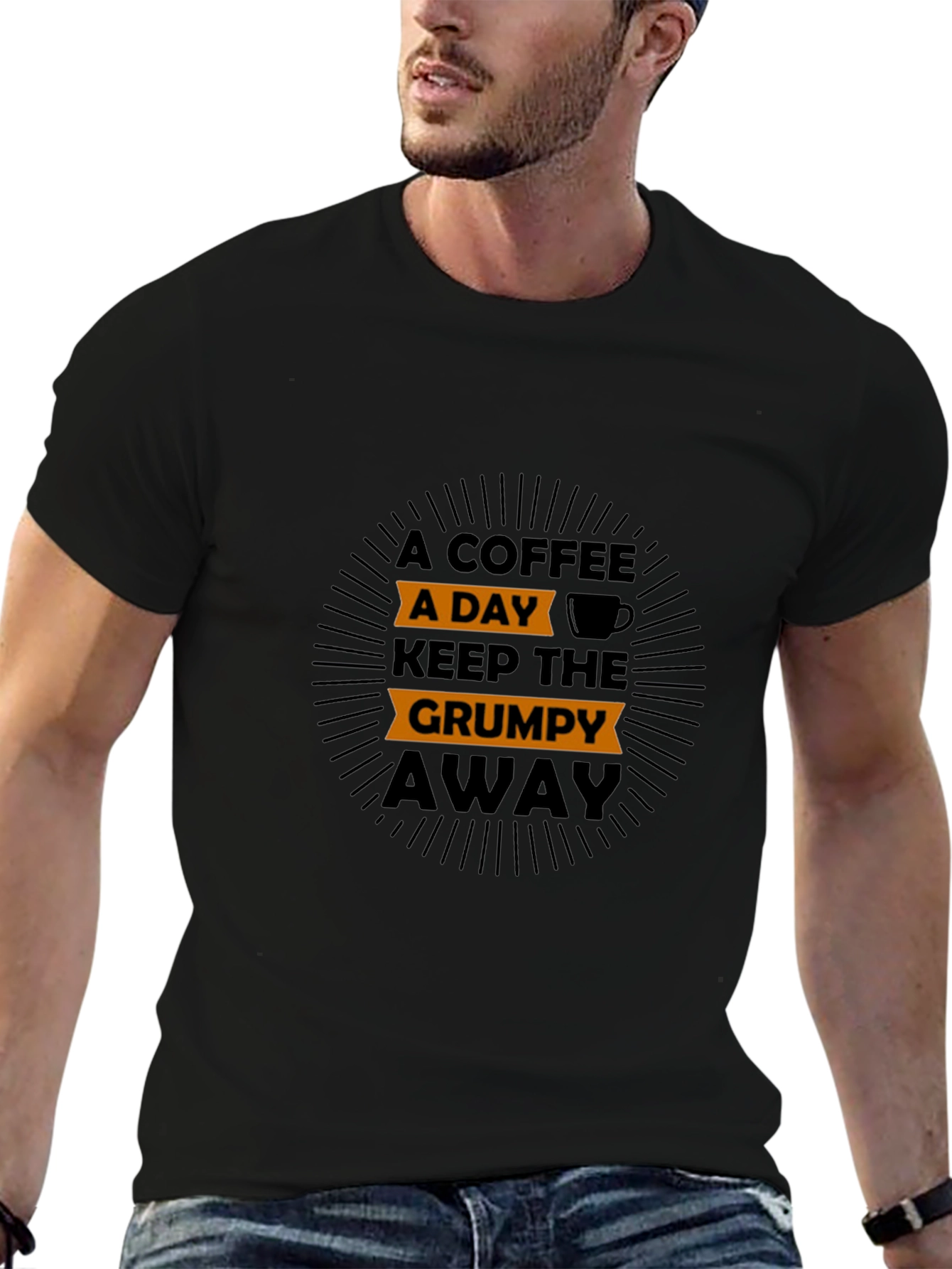 Coffee A Day Graphic T-Shirt