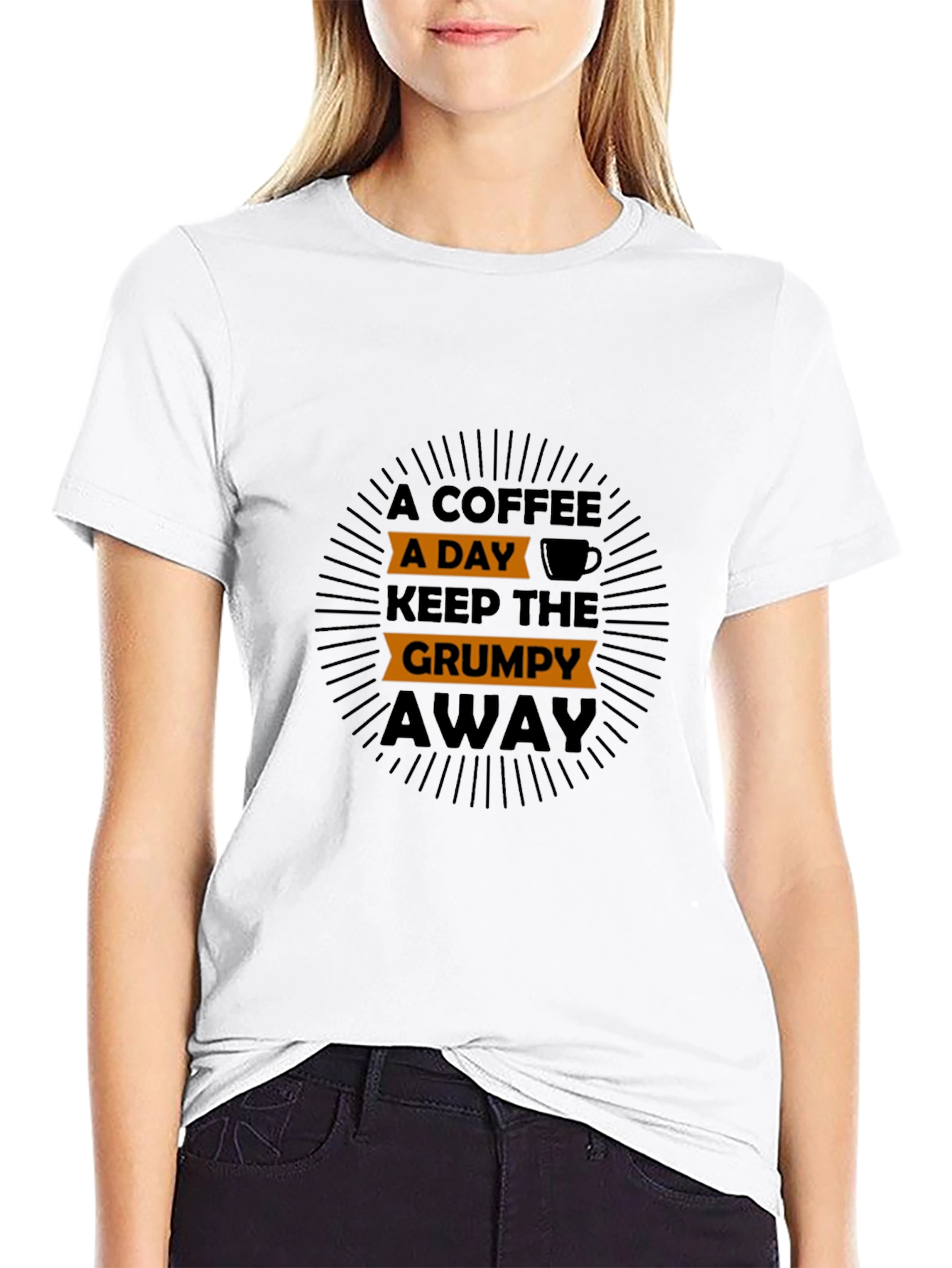 Coffee A Day Graphic T-Shirt