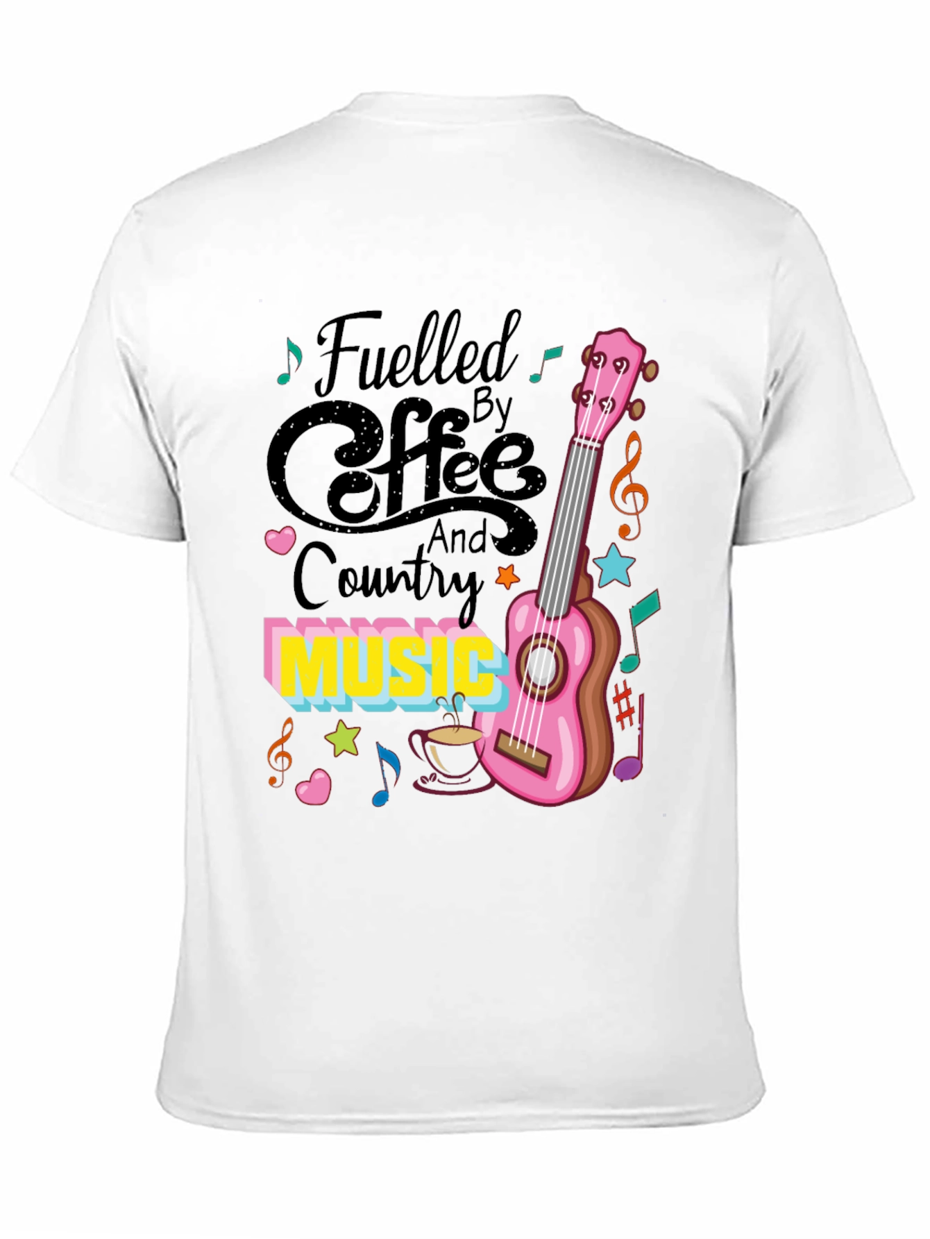 Fuelled By Coffee & Country Music T-Shirt