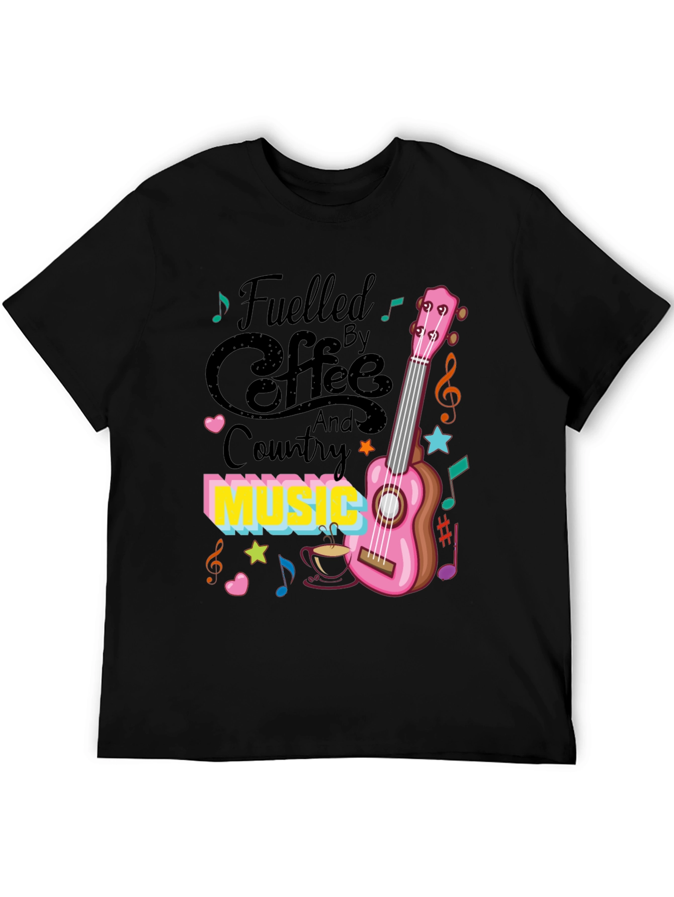 Fuelled By Coffee & Country Music T-Shirt