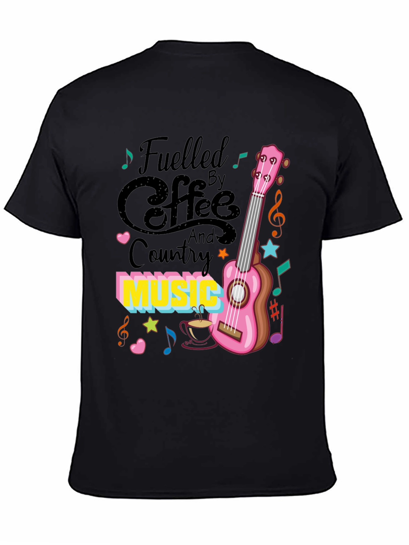 Fuelled By Coffee & Country Music T-Shirt