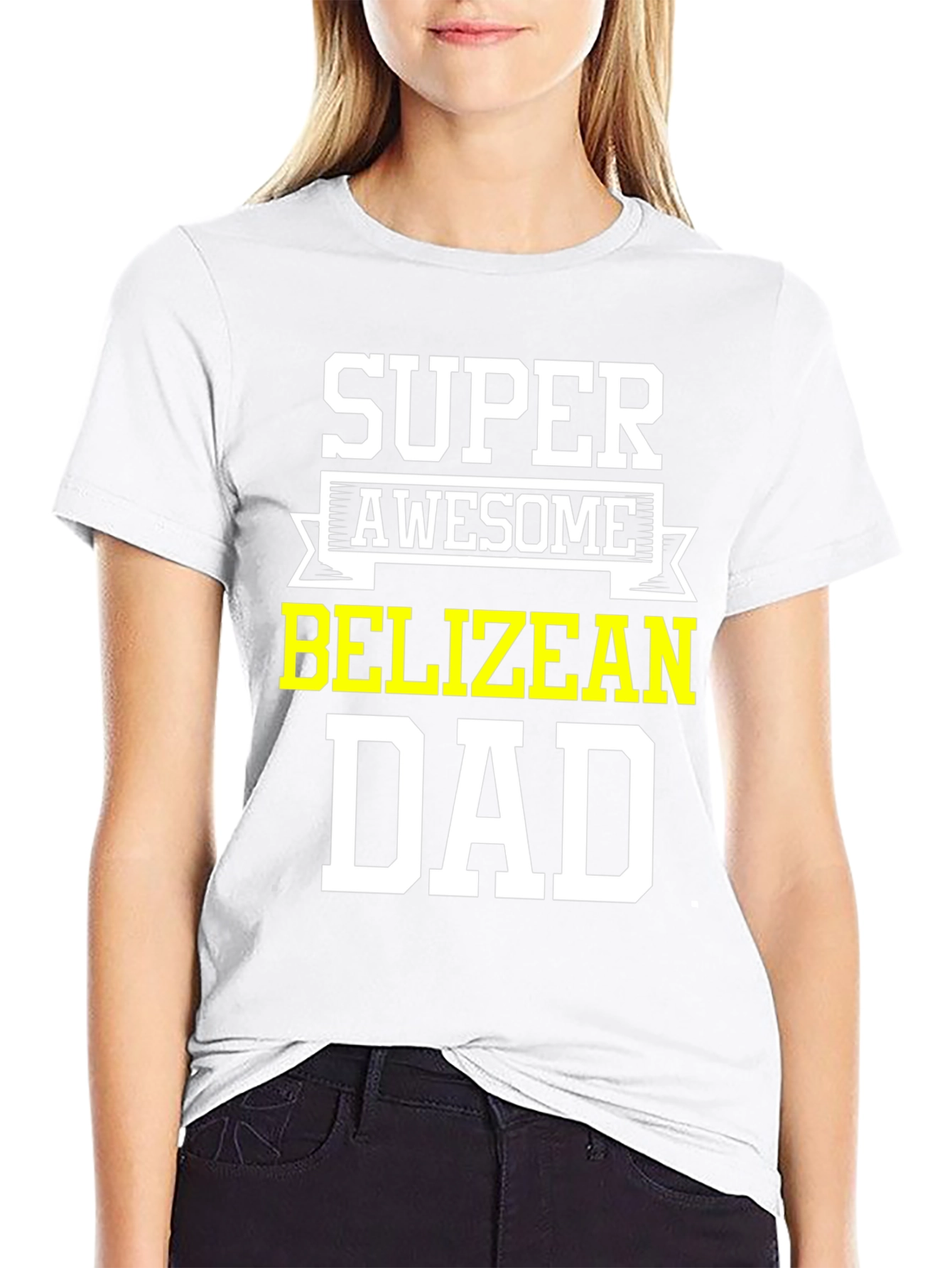 Super Awesome Belizian Dad T-Shirt