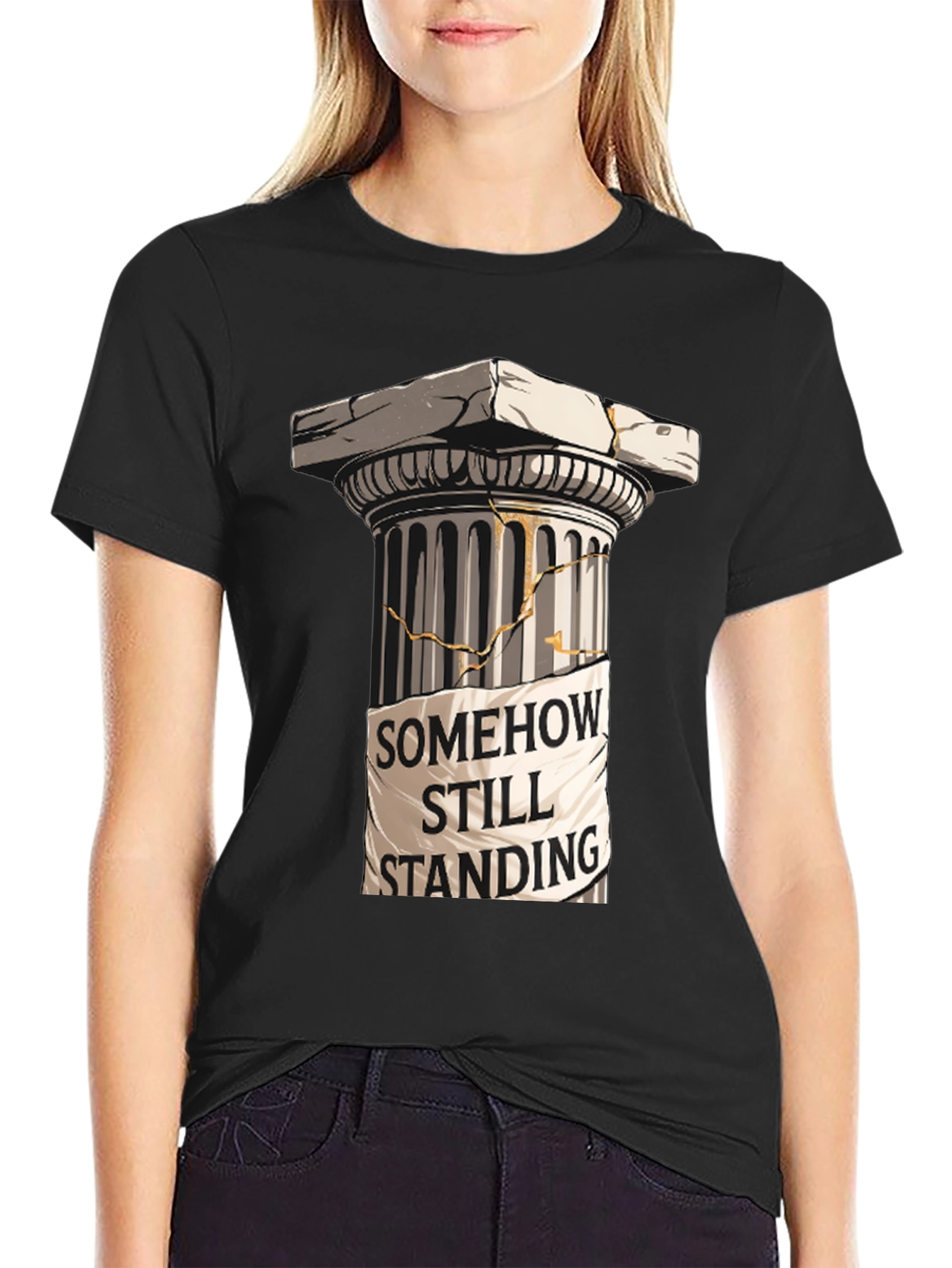 Somehow Still Standing Graphic Tee