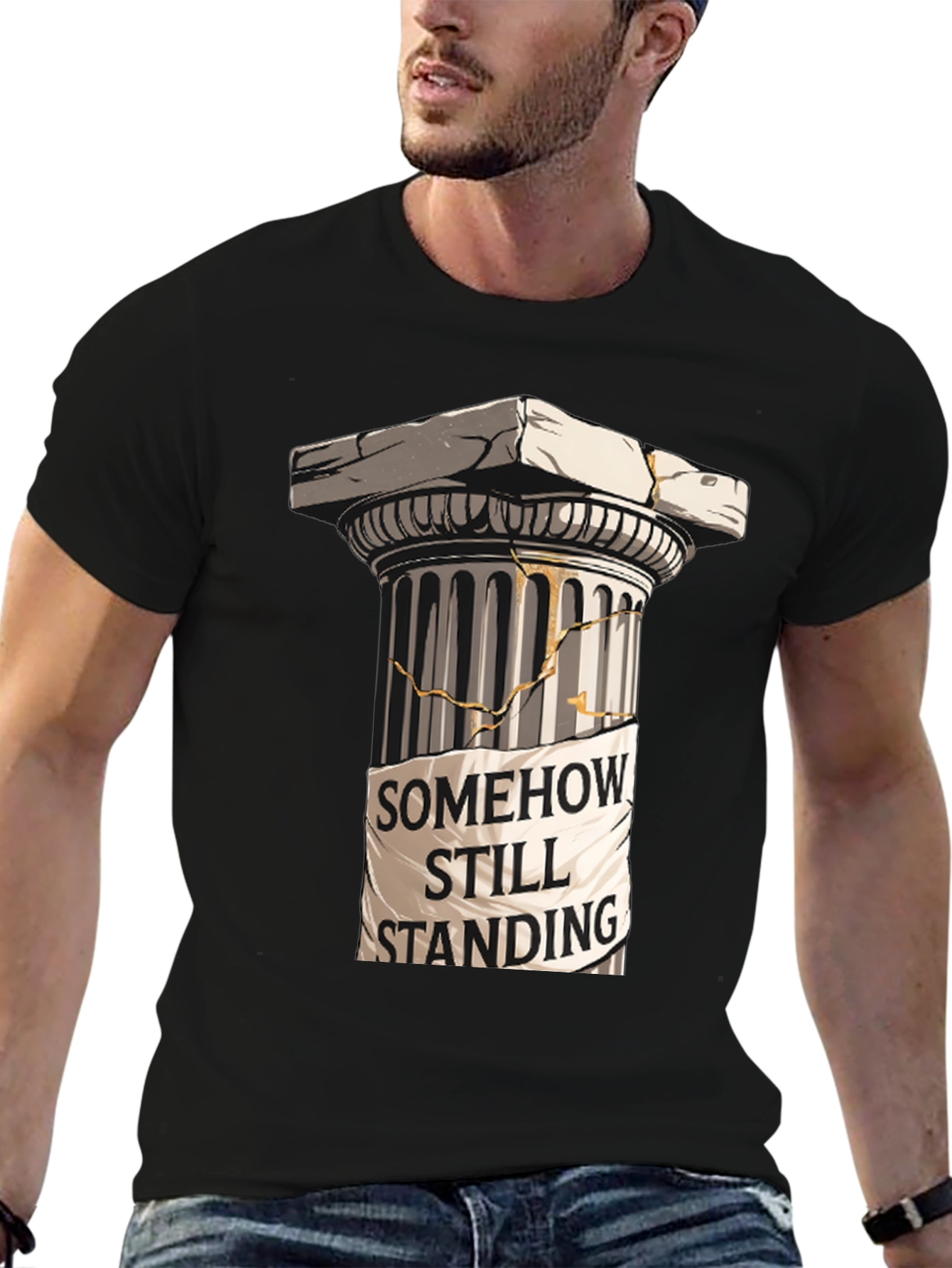 Somehow Still Standing Graphic Tee