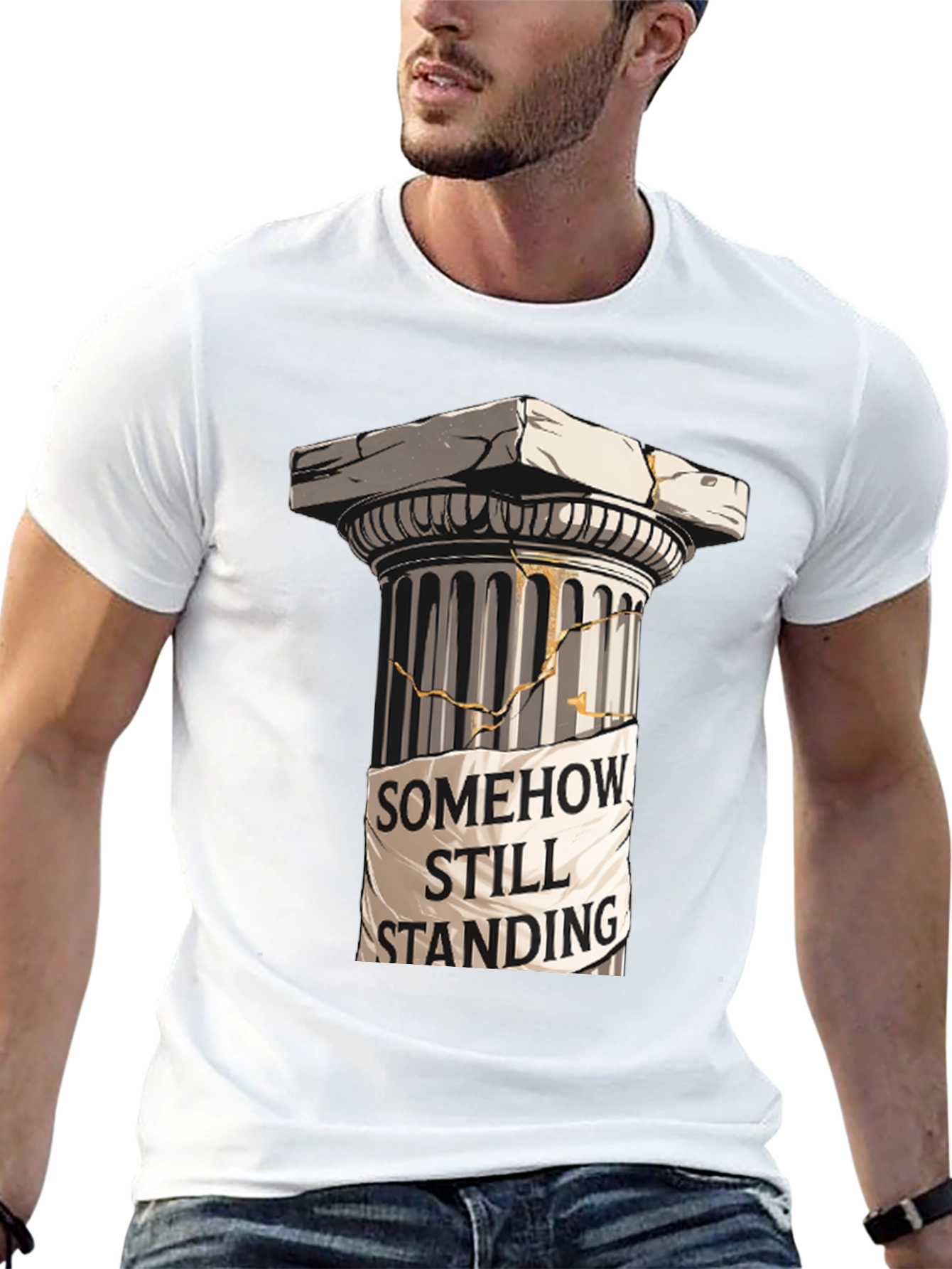 Somehow Still Standing Graphic Tee