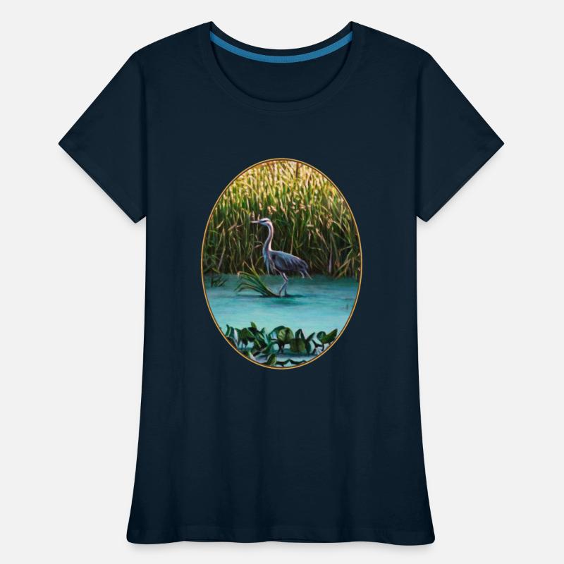 PA Great Heron (oval design)