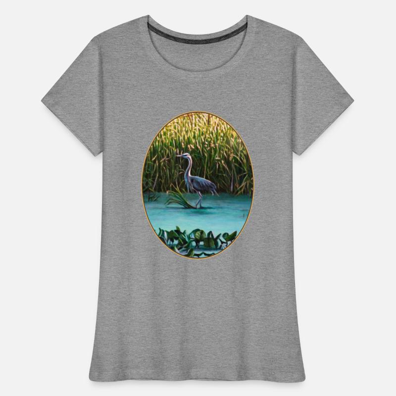 PA Great Heron (oval design)