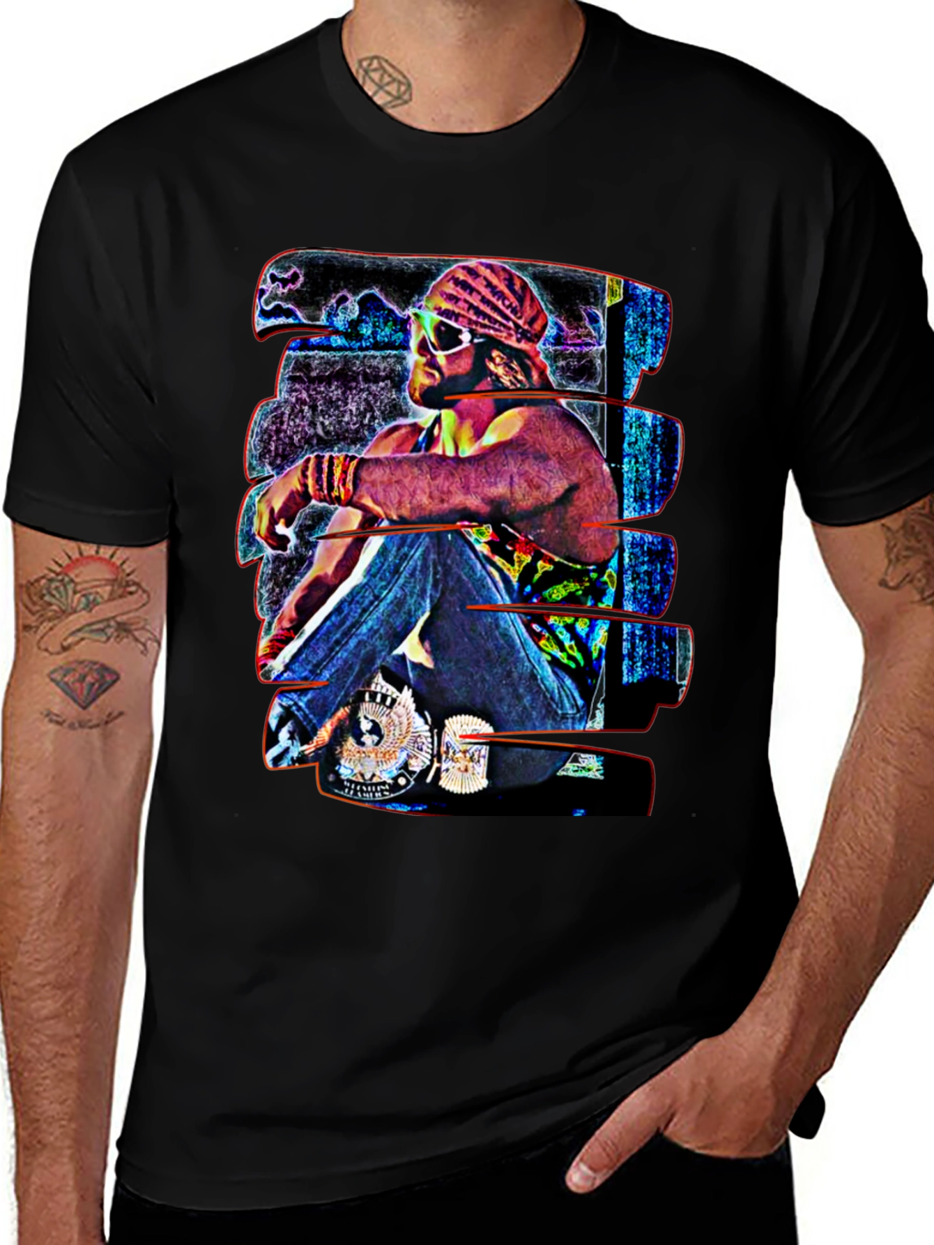 Macho Man Randy Savage Graphic Tee
