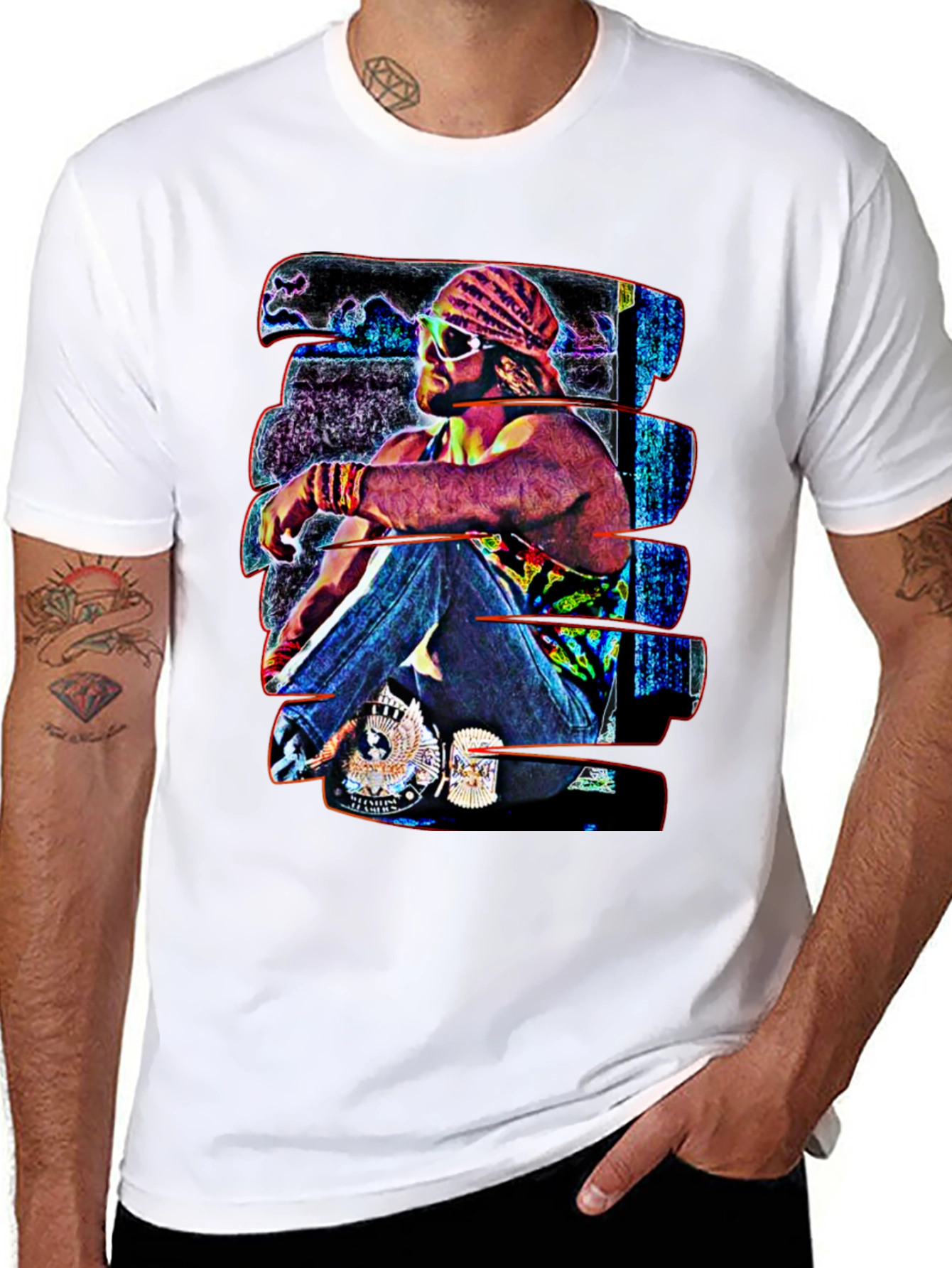 Macho Man Randy Savage Graphic Tee