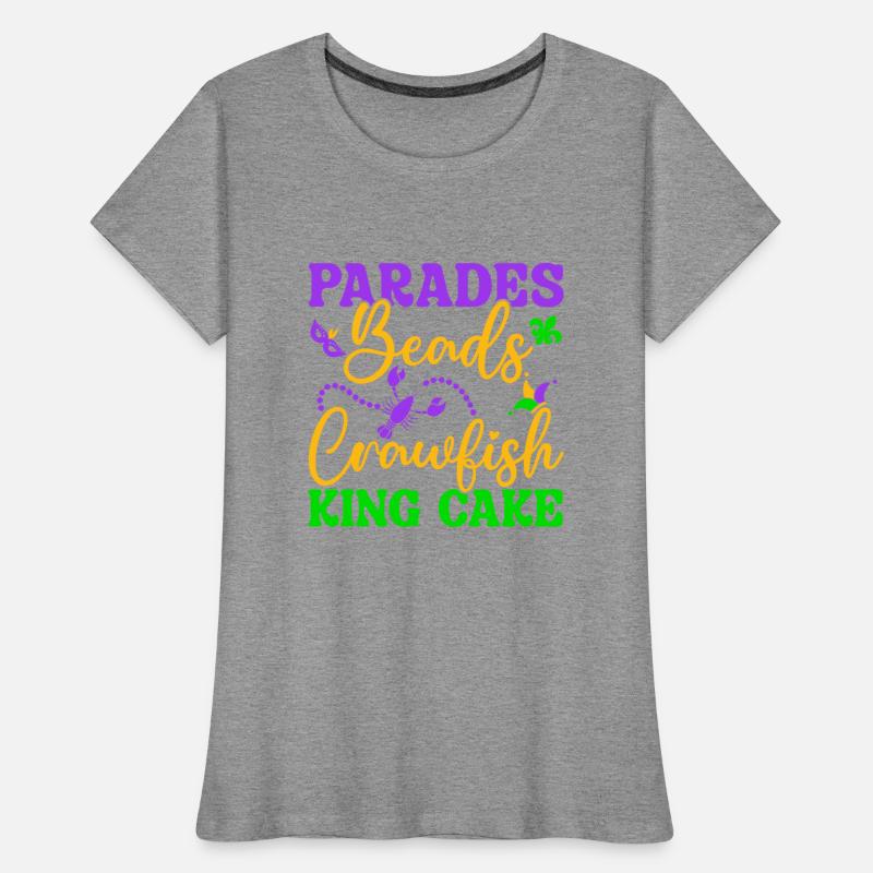Parades Beads Crawfish King Cake Mardi Gras