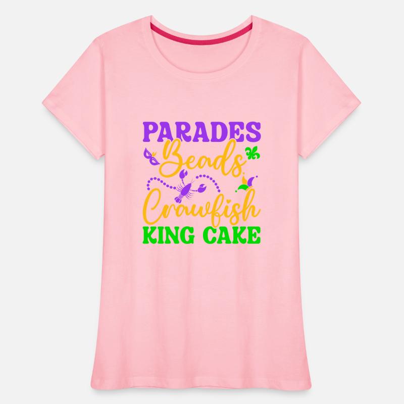 Parades Beads Crawfish King Cake Mardi Gras