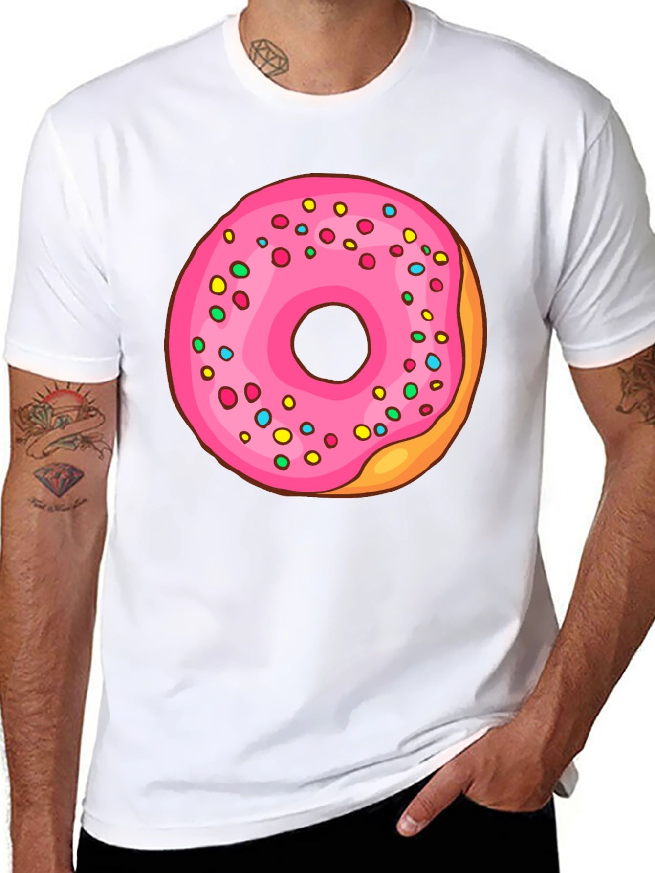 Donut Graphic Tee - Sweet Treat T-Shirt