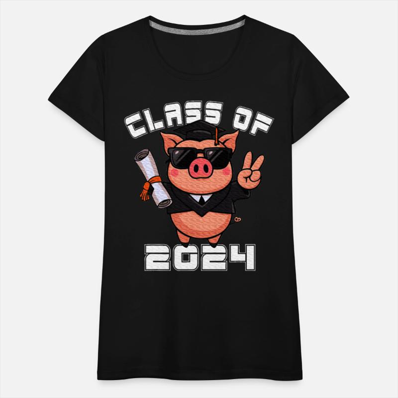 Peace Sign Hand Pig Class of 2024 Graduation