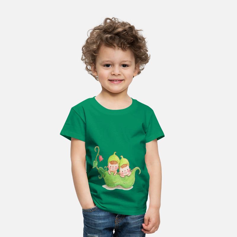 Peas in a Pod Watercolor