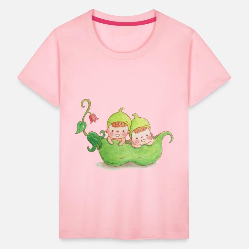 Peas in a Pod Watercolor