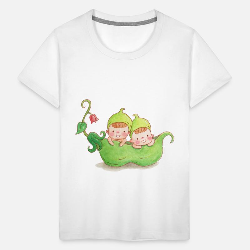 Peas in a Pod Watercolor