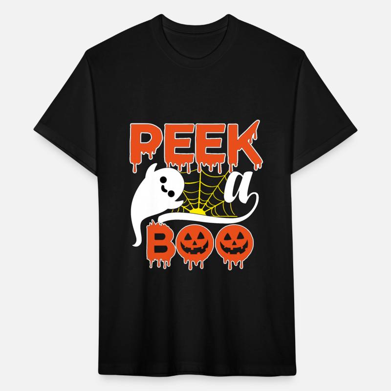 Peek a Boo Pumpkin Halloween T shirt