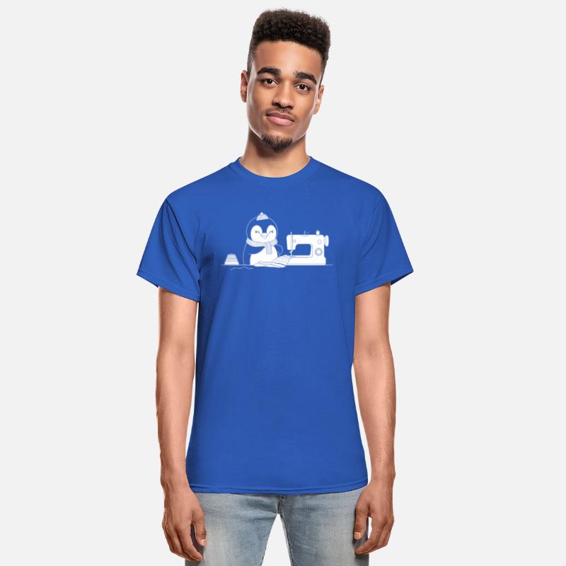 Penguin Sewing Fun Sewing Machine Scarf