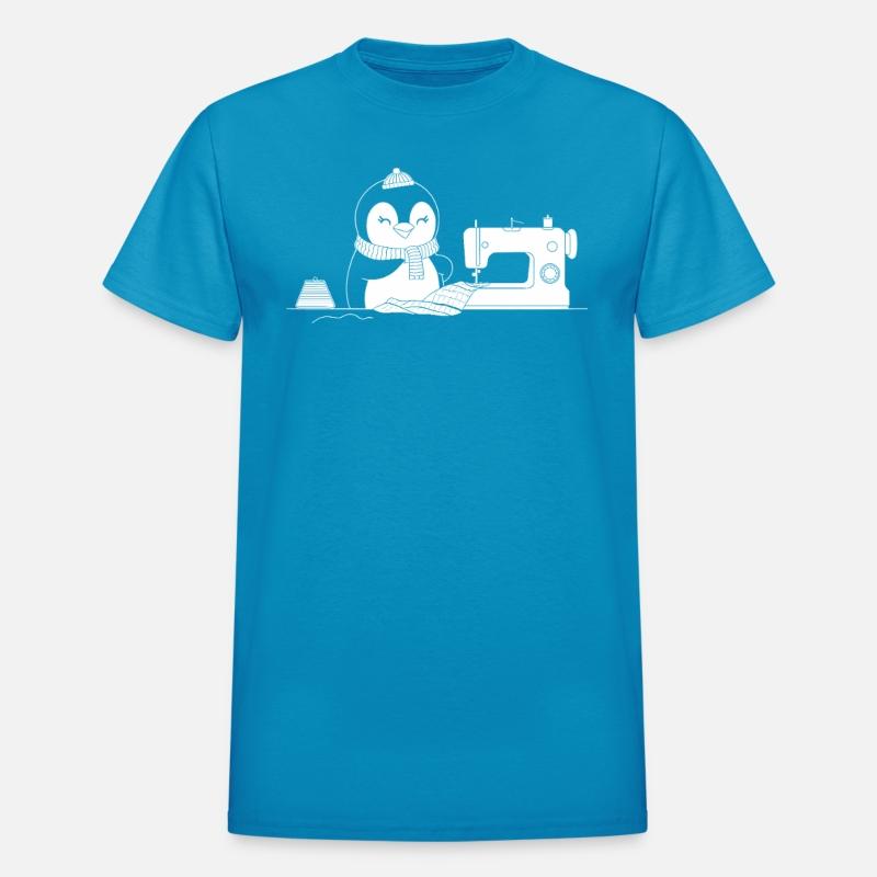 Penguin Sewing Fun Sewing Machine Scarf