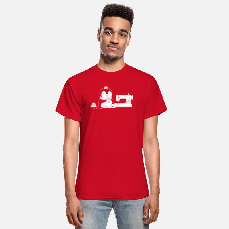 Penguin Sewing Fun Sewing Machine Scarf