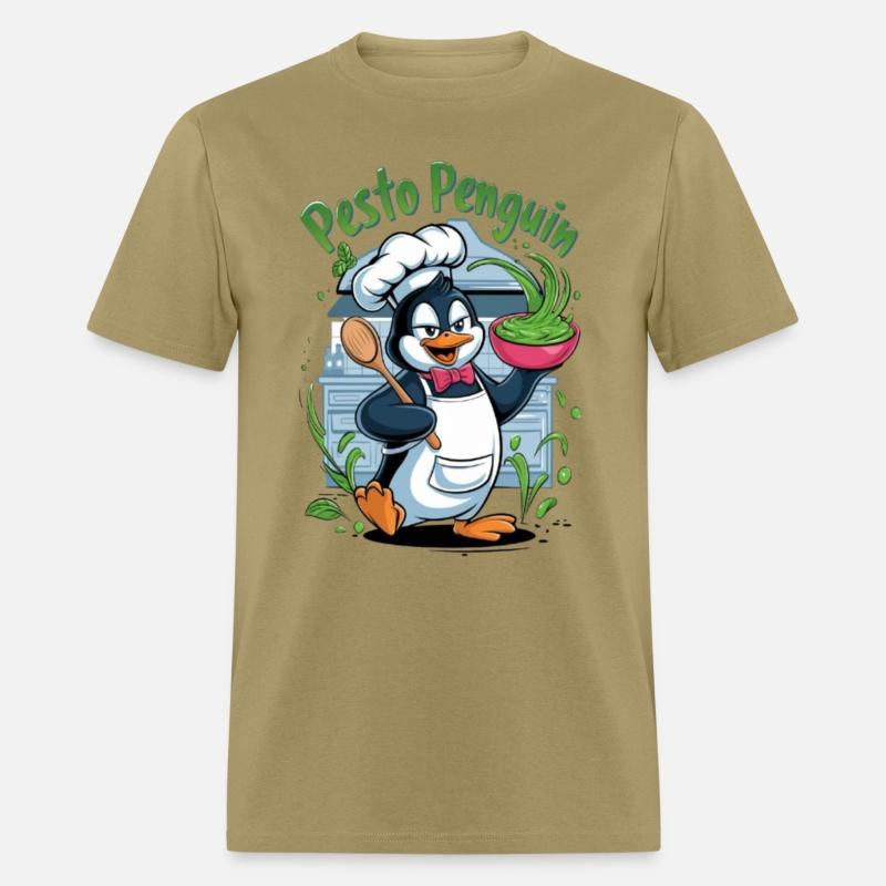 Pesto Penguin: Cool, Fresh, and Full of Flavor