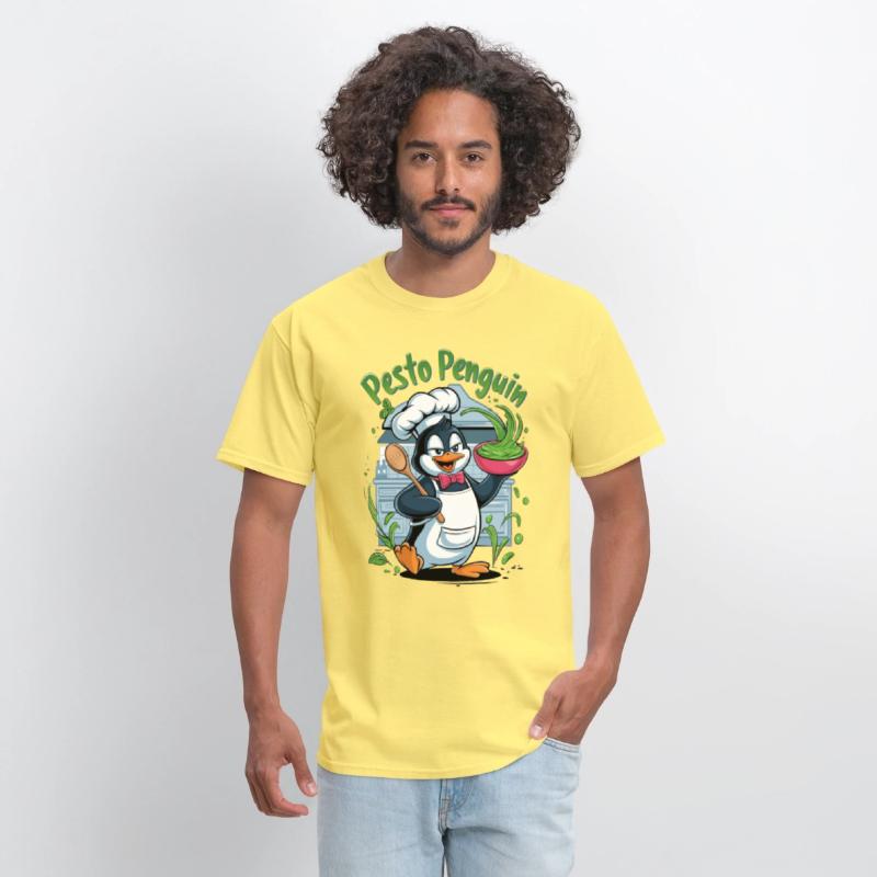 Pesto Penguin: Cool, Fresh, and Full of Flavor