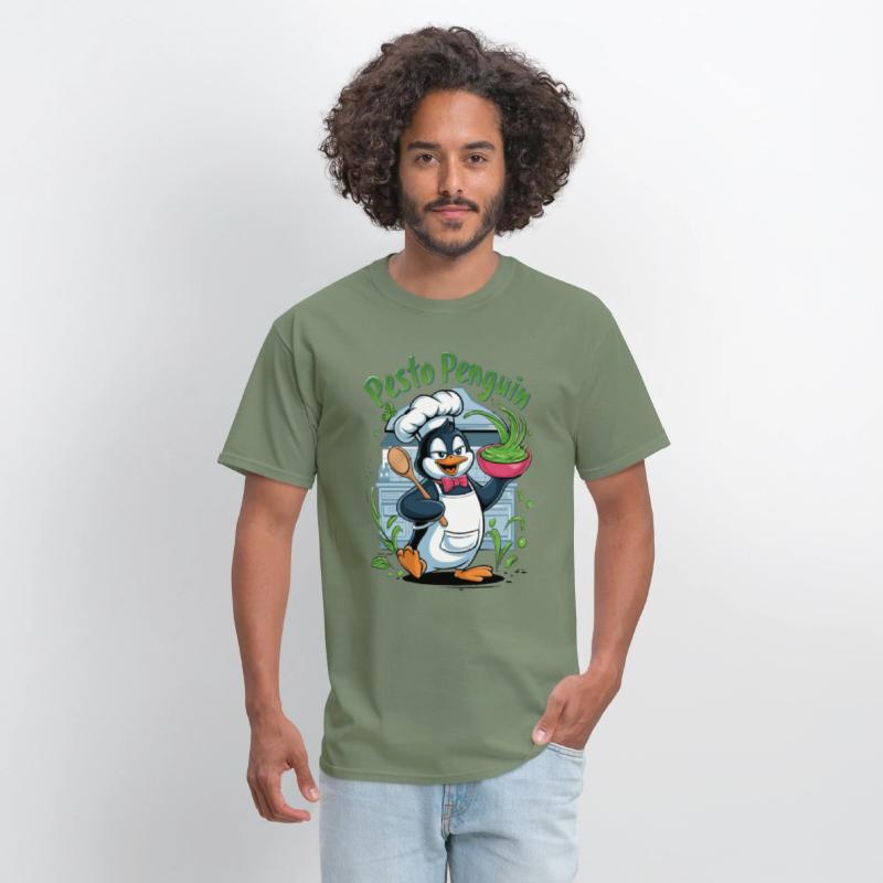 Pesto Penguin: Cool, Fresh, and Full of Flavor