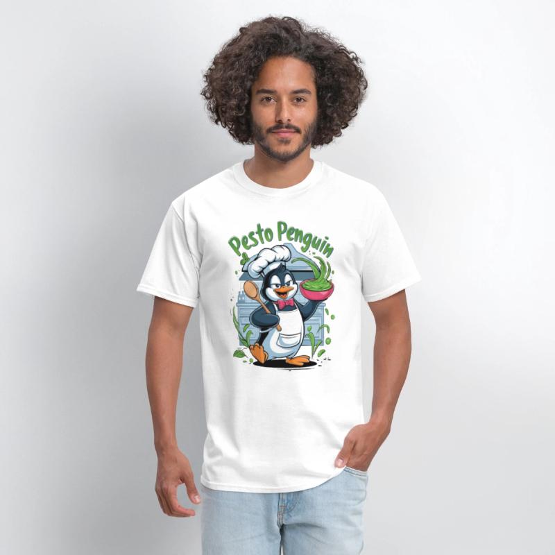 Pesto Penguin: Cool, Fresh, and Full of Flavor