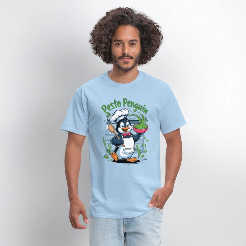 Pesto Penguin: Cool, Fresh, and Full of Flavor