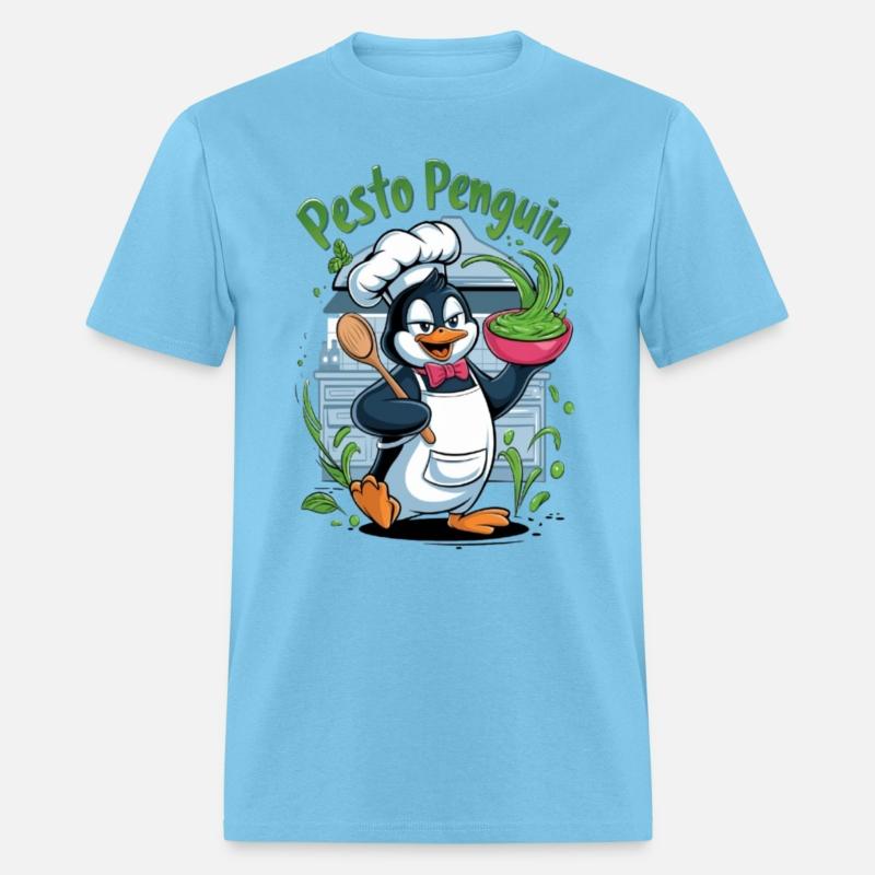 Pesto Penguin: Cool, Fresh, and Full of Flavor
