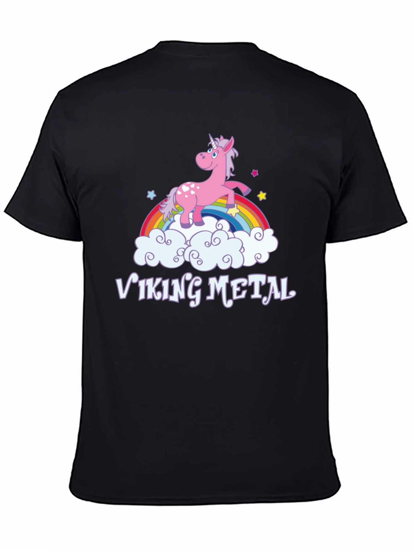 Unicorn Viking Metal T-Shirt