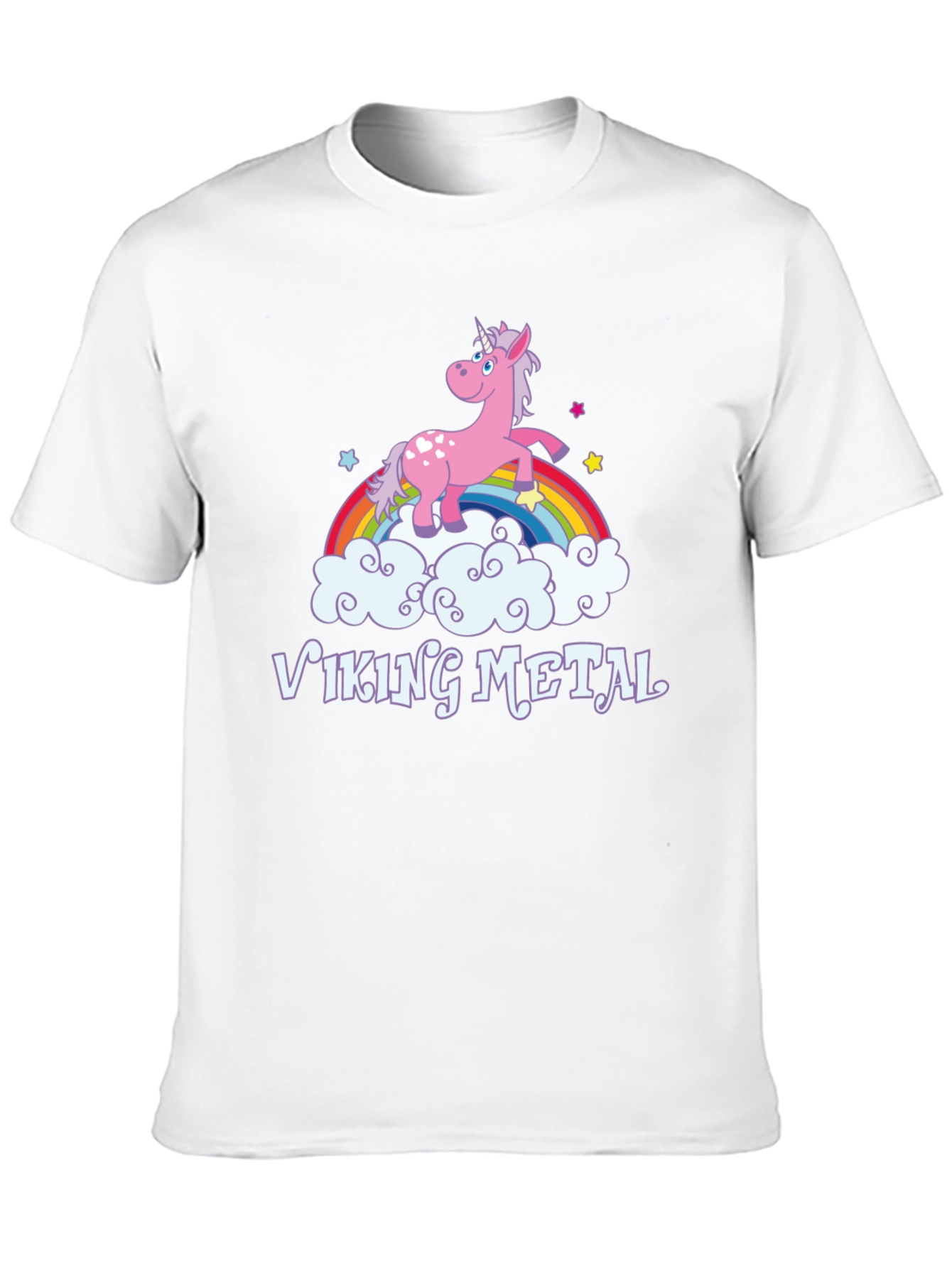 Unicorn Viking Metal T-Shirt